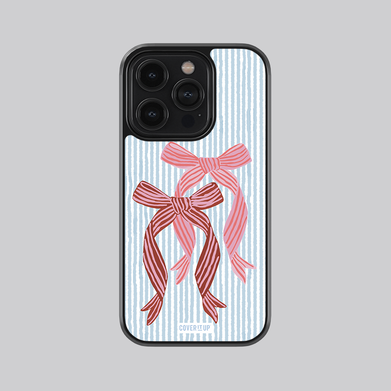 Cover It Up Double Ribbon Glass Case