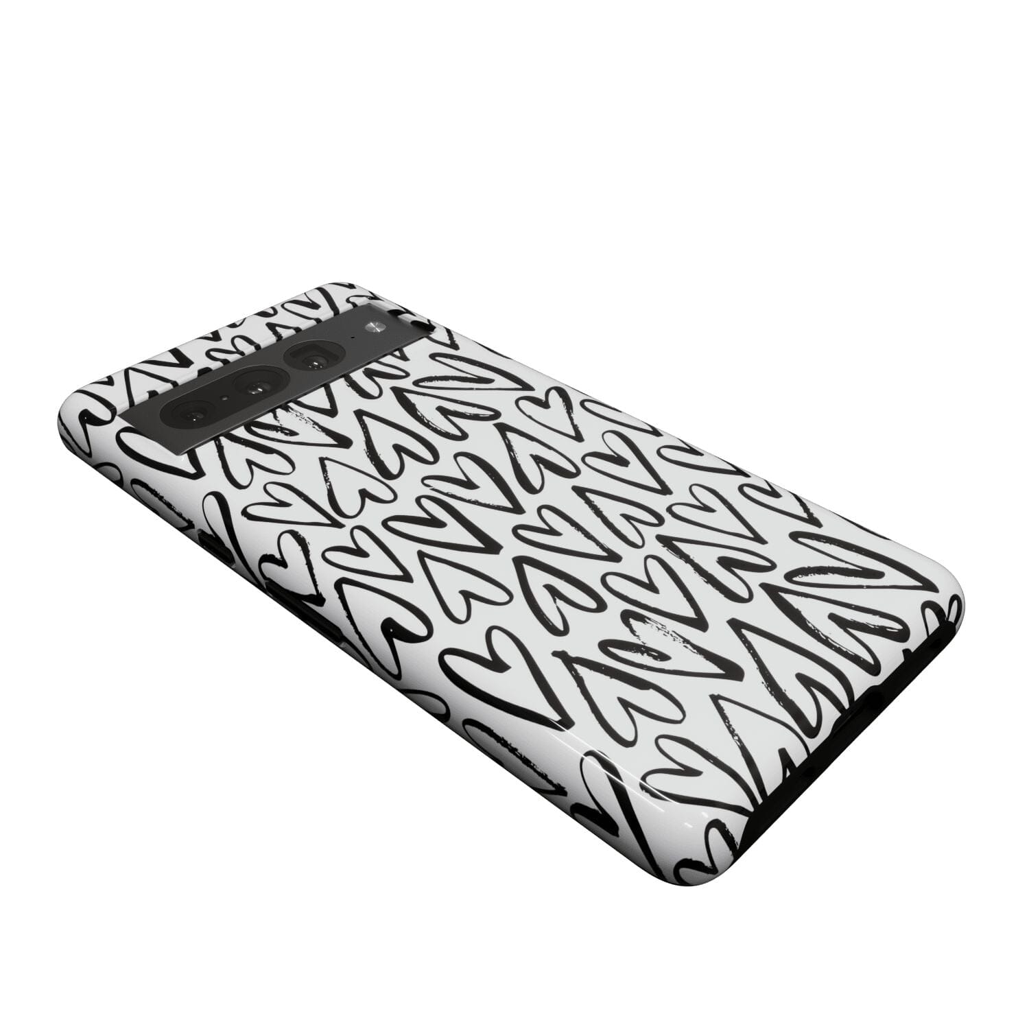 Casetry Heart Throb | Endless Hearts Google Pixel Case - view 11