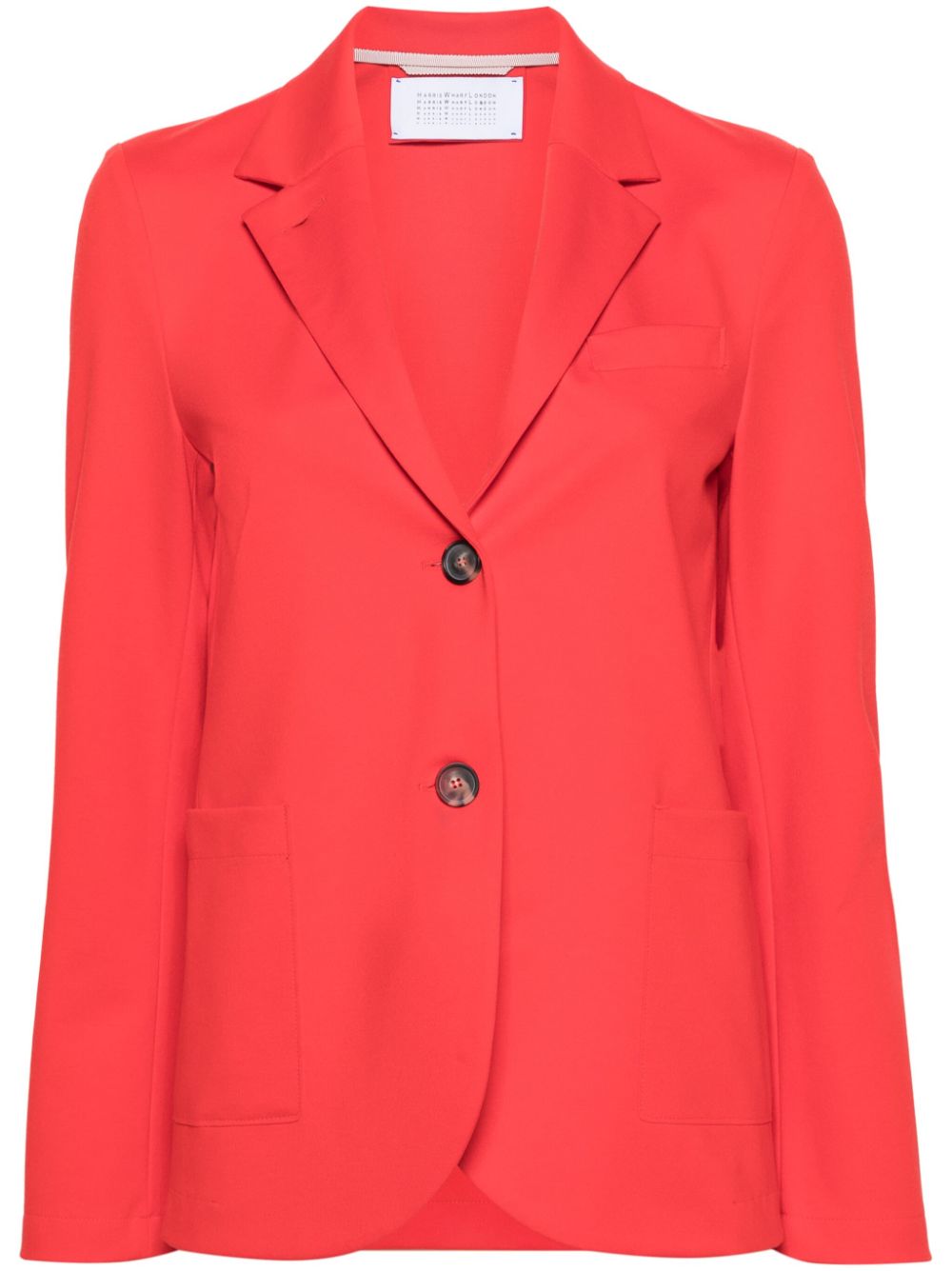 Harris Wharf London single-breasted blazer – Viscose 100%
