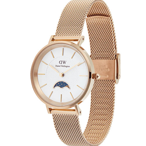 Daniel Wellington Petite Lune Melrose White Dial Women 32mm DW00100773 - view 4