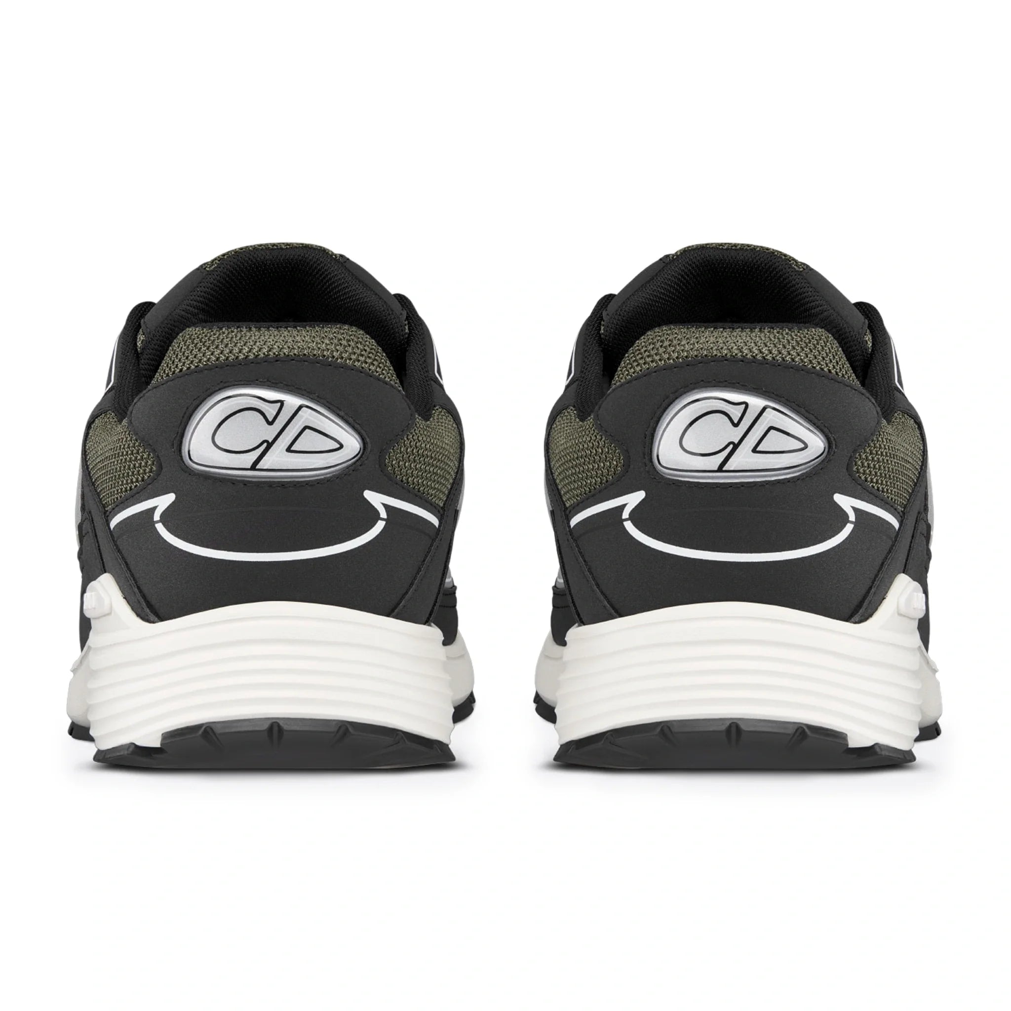 Dior B30 Mesh Deep Green Black Trainer - view 4