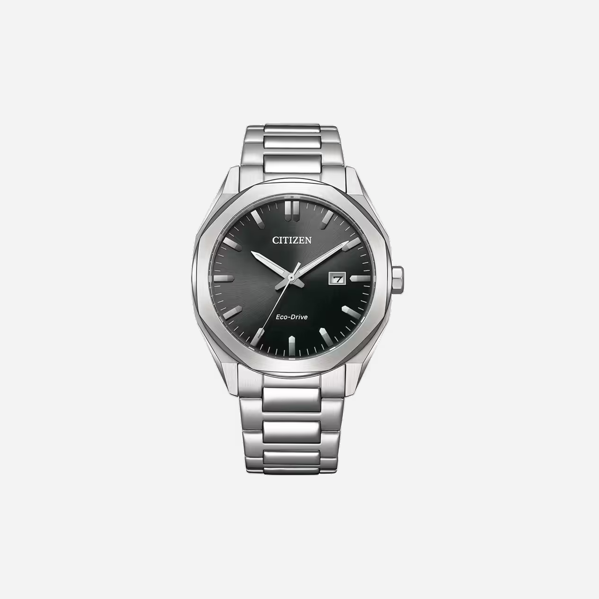 Citizen Eco-Drive Gents Watch Black Dial – Multi