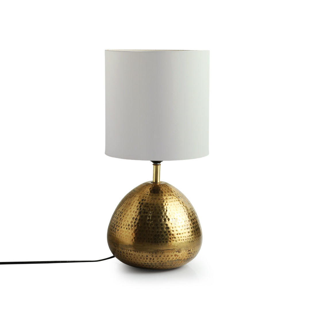 EXCLUSIVELANE 'Golden Droplet' Decorative Table Lamp (17.0 Inches, Iron) - view 3