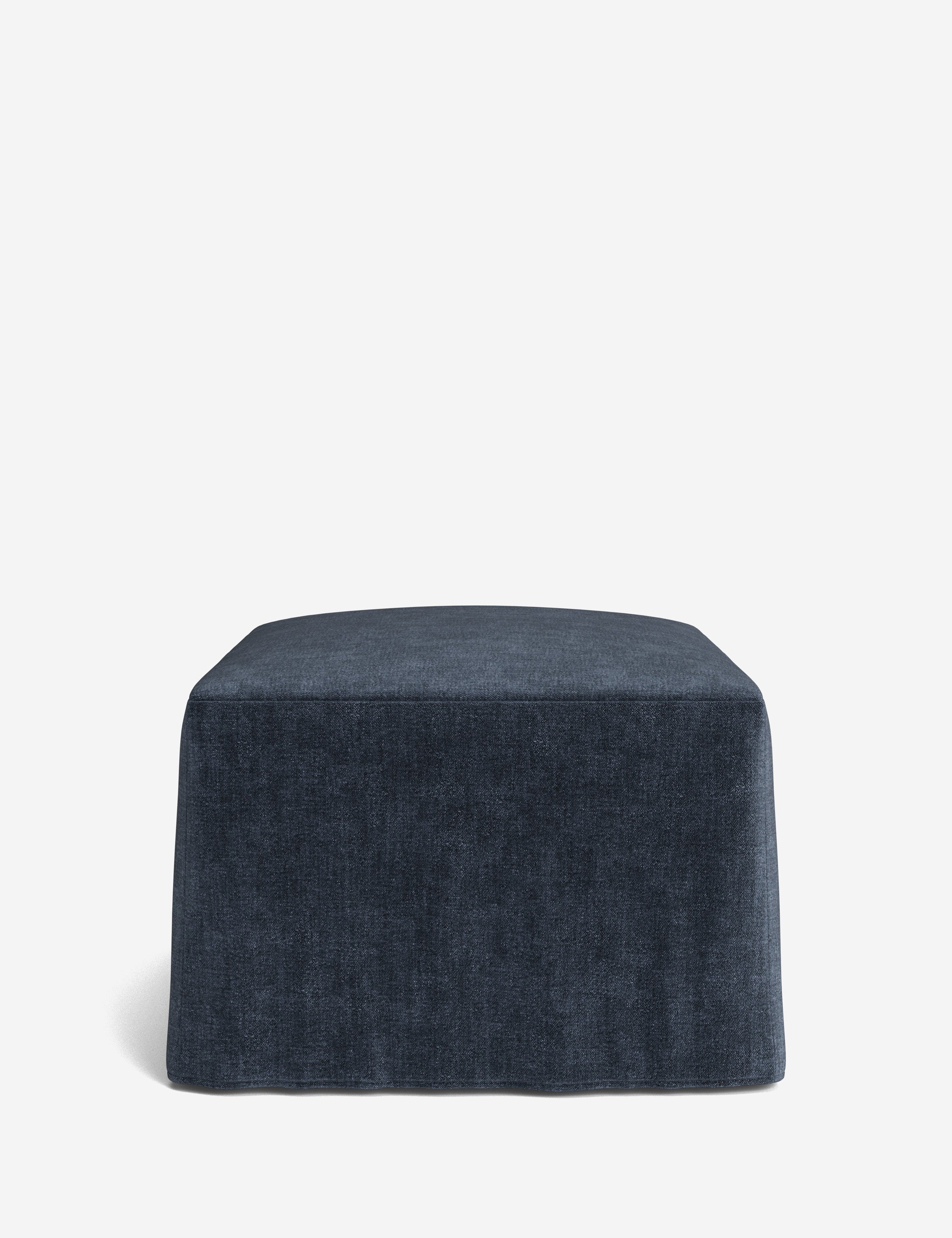 Lulu and Georgia Portola Slipcover Ottoman - view 118