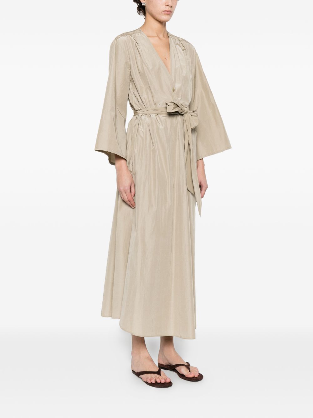 Forte Forte Cotton blend midi dress – 52% Polyester 48% Cotton - view 2