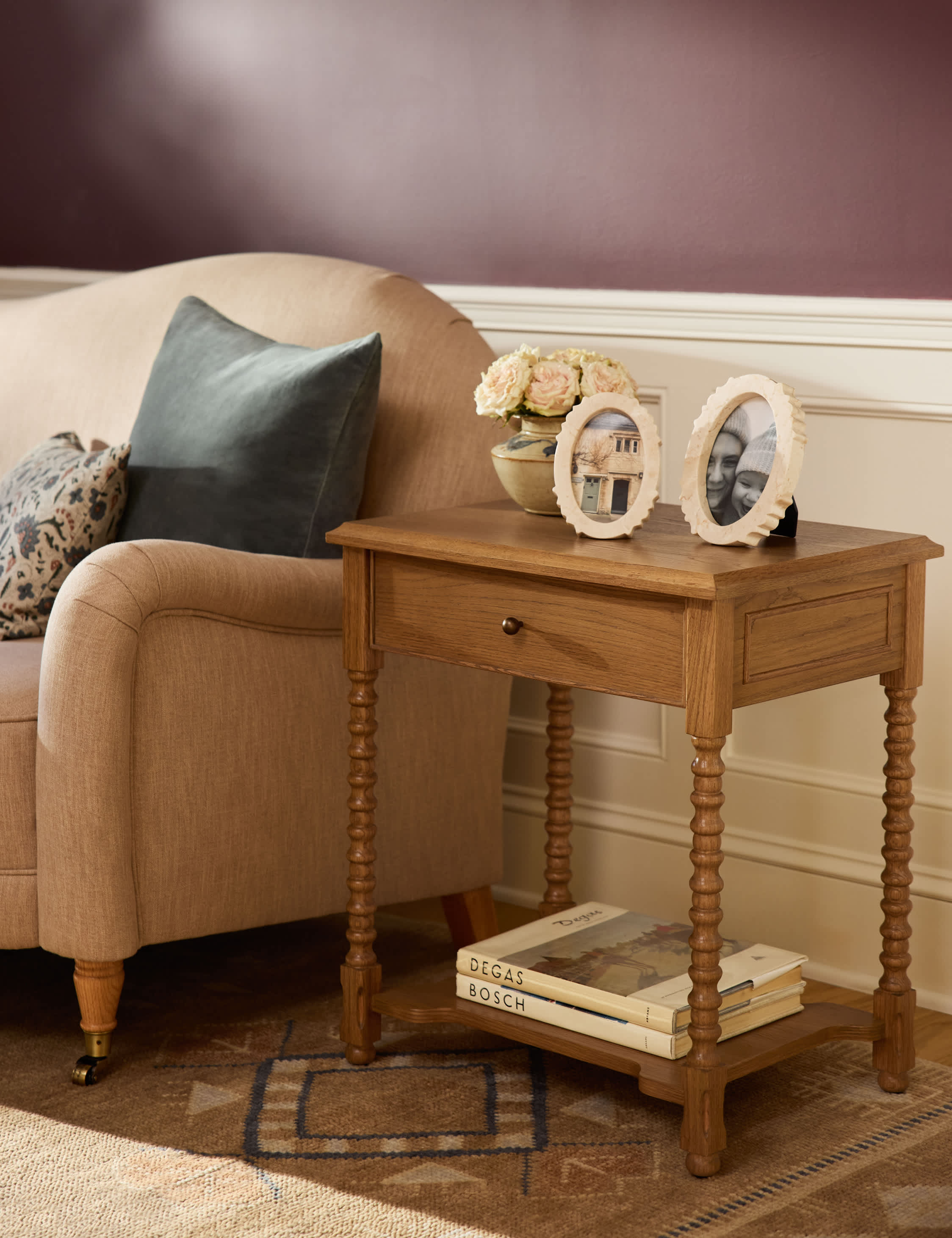 Lulu and Georgia Kirkham Side Table by Ginny Macdonald - view 2