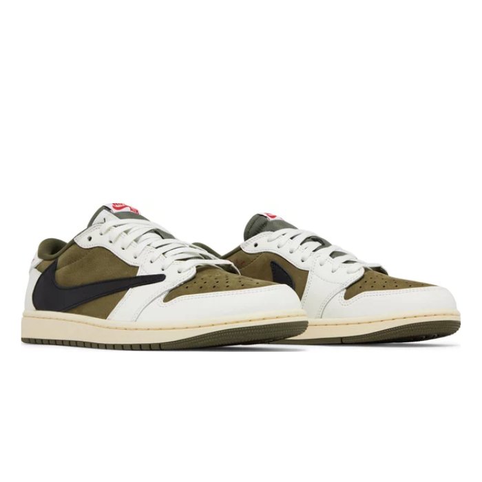 HYPE ELIXIR Air Jordan 1 Retro Low OG SP Travis Scott Medium Olive - view 2
