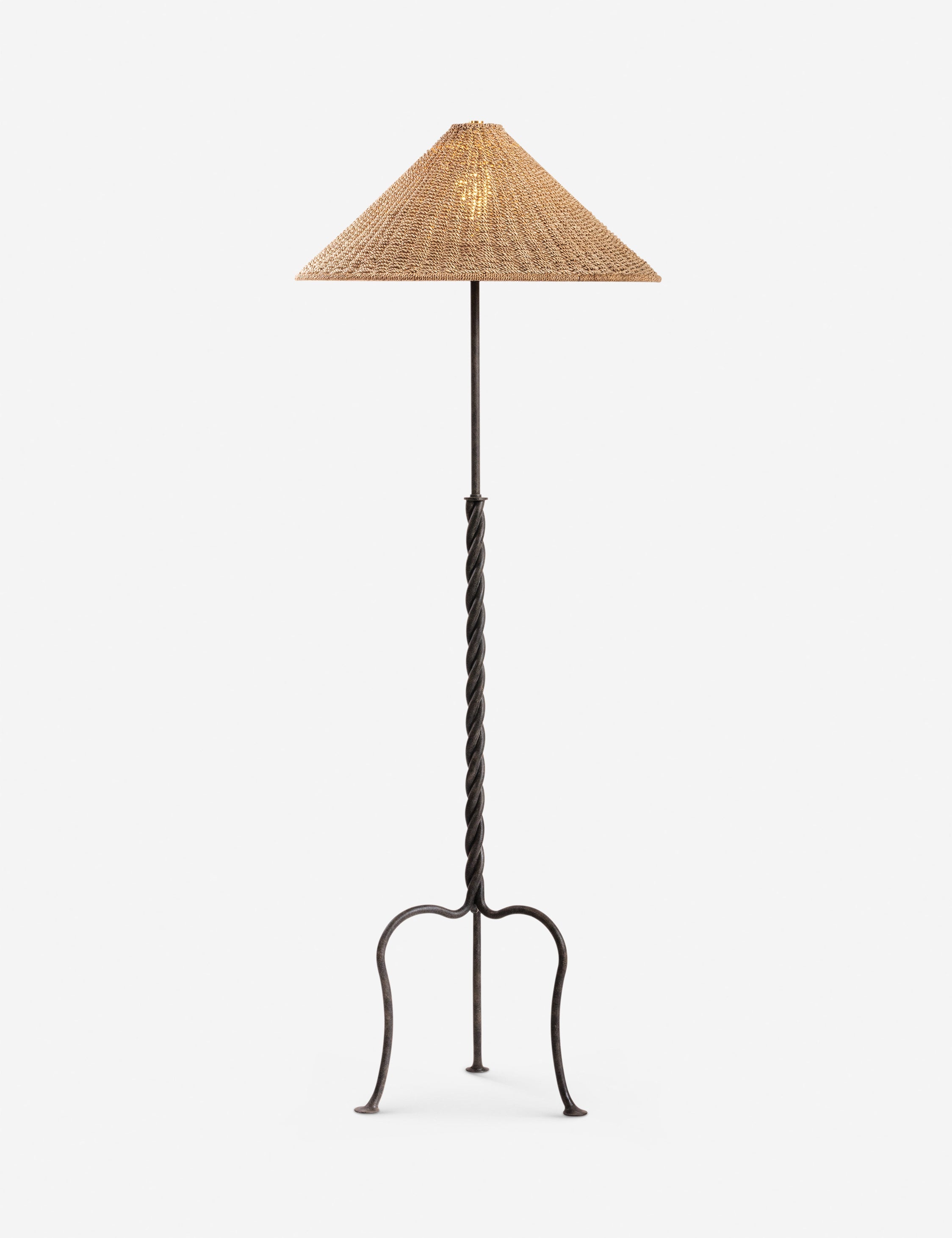 Lulu and Georgia Behn Floor Lamp – Natural