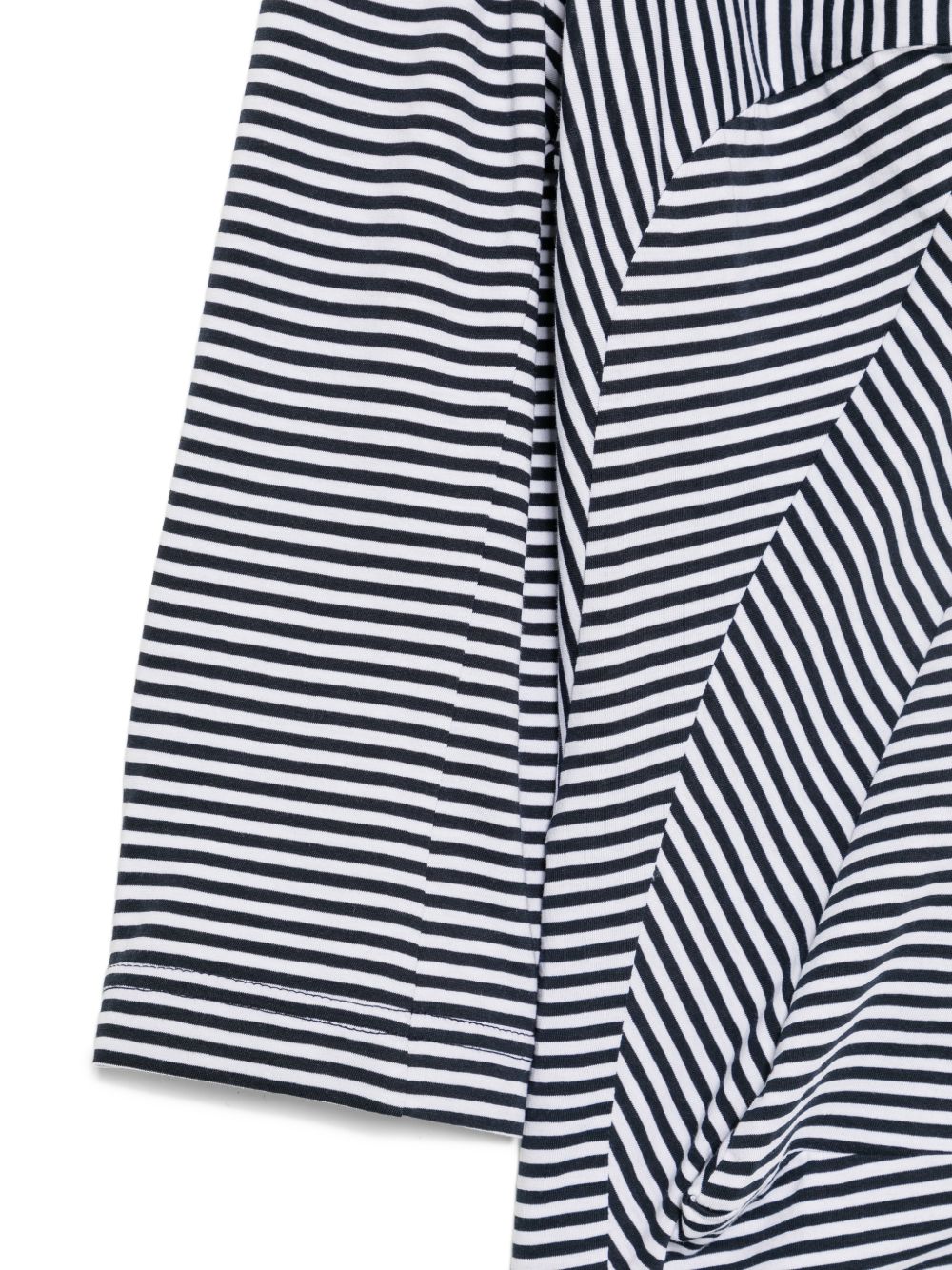 Junya Watanabe Striped Cotton T-Shirt - view 2