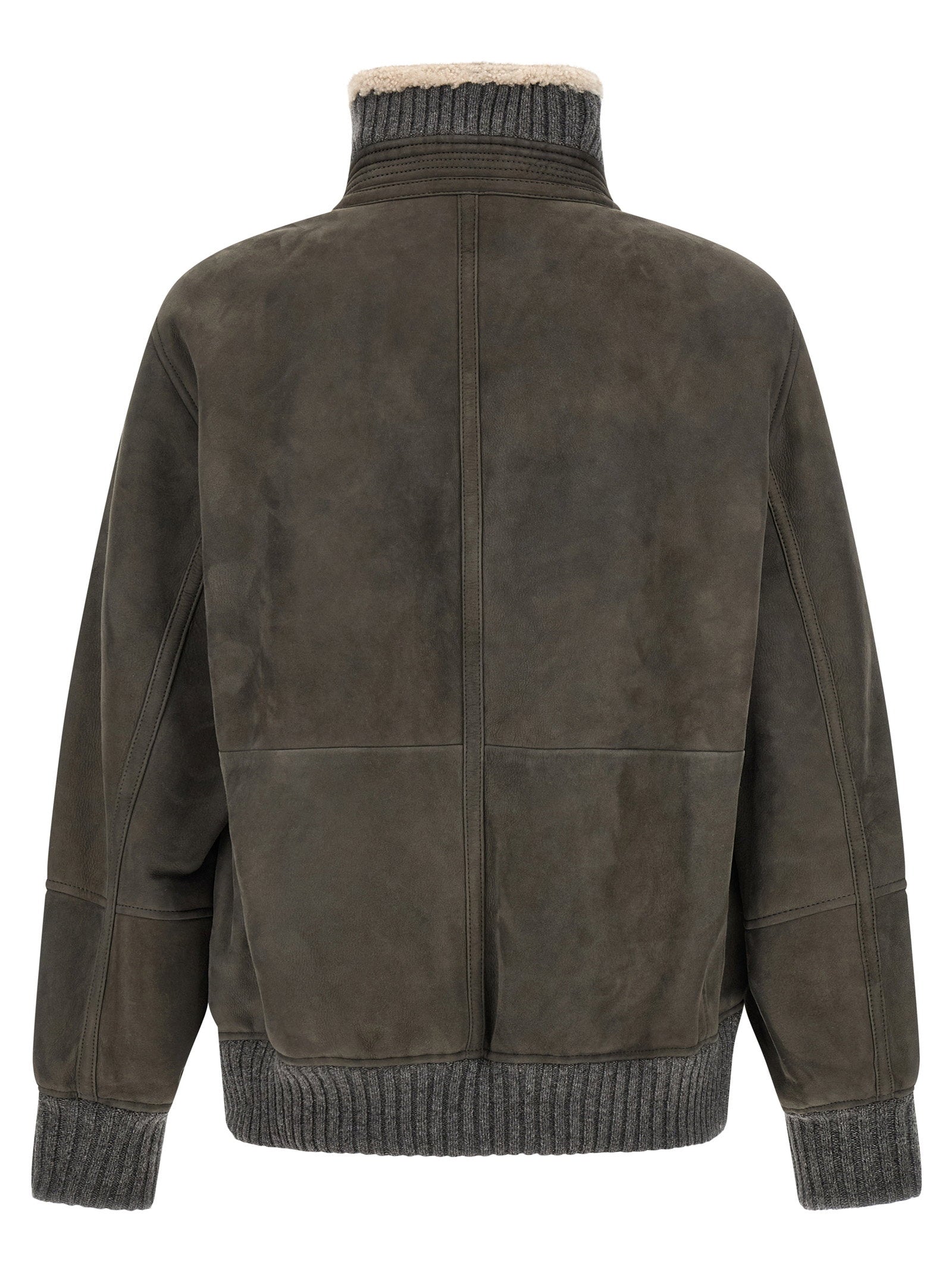 Brunello Cucinelli Leather Jacket - view 2