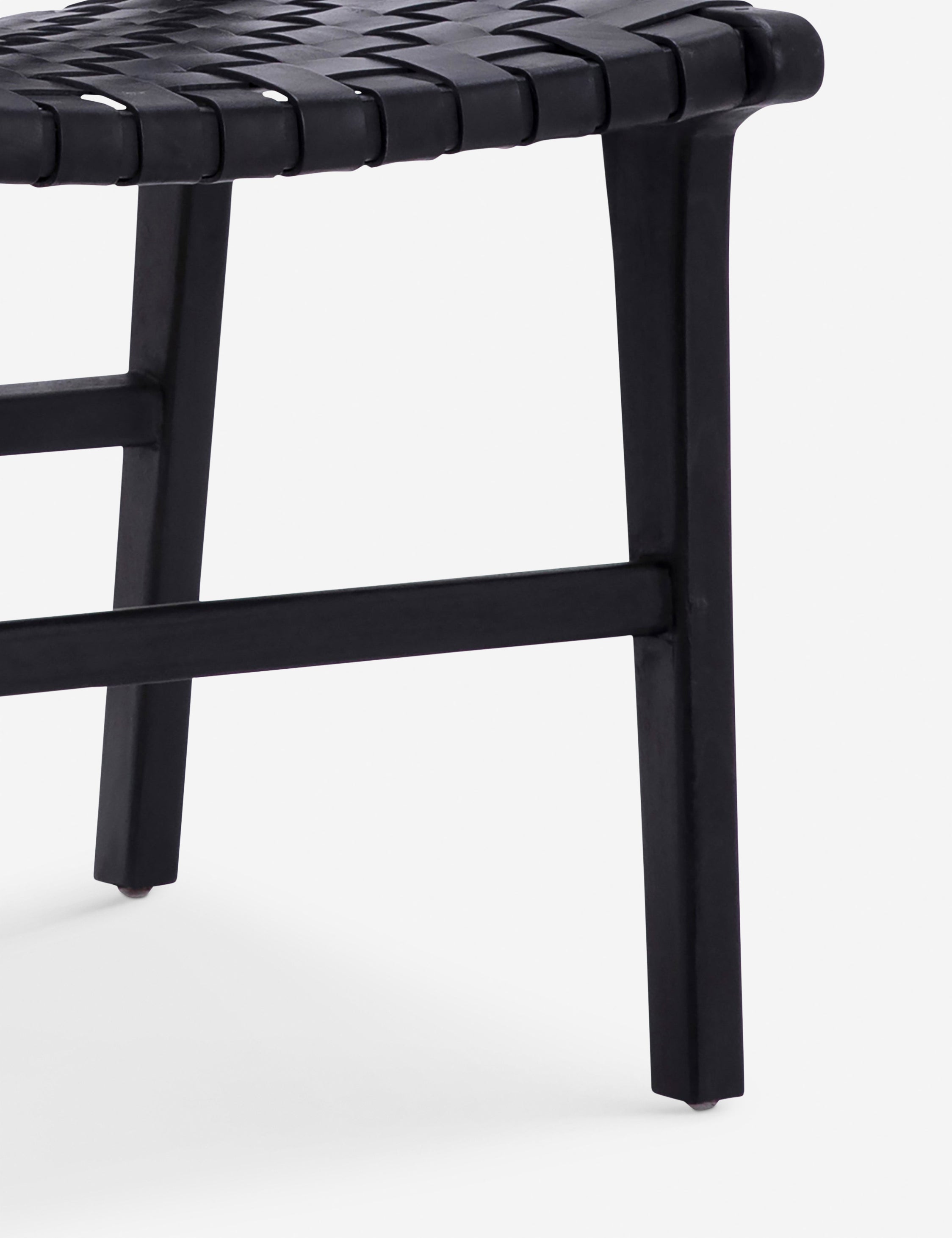 Lulu and Georgia Gallagher Leather Dining Chair - view 10