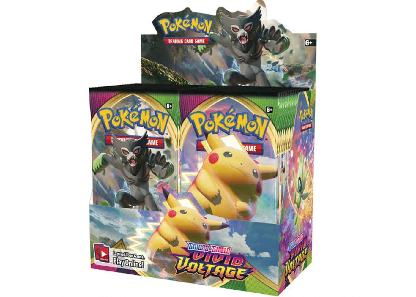 Pokémon 2020 Pokemon TCG Sword & Shield Vivid Voltage Booster Box