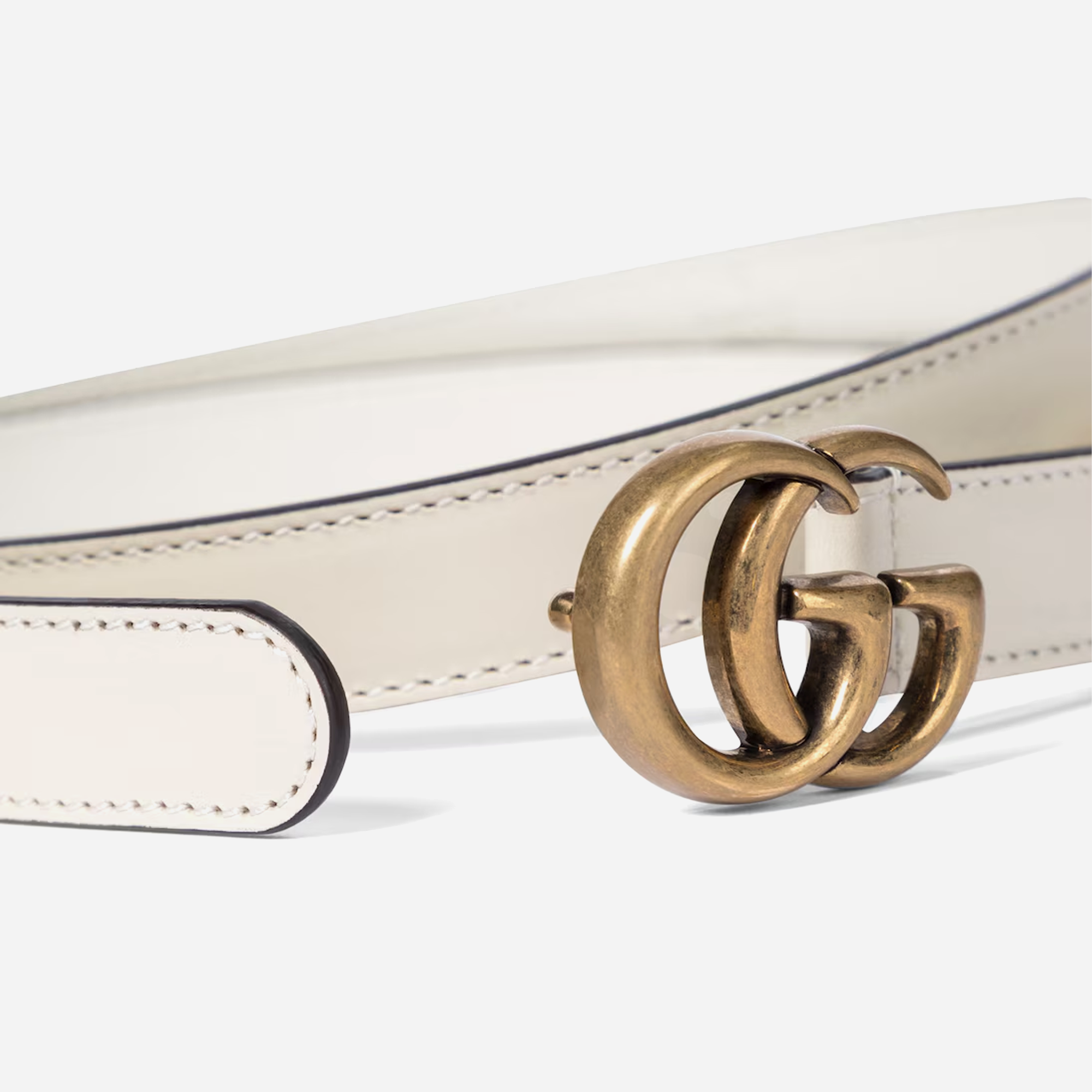 Gucci GG Leather Belt - view 2