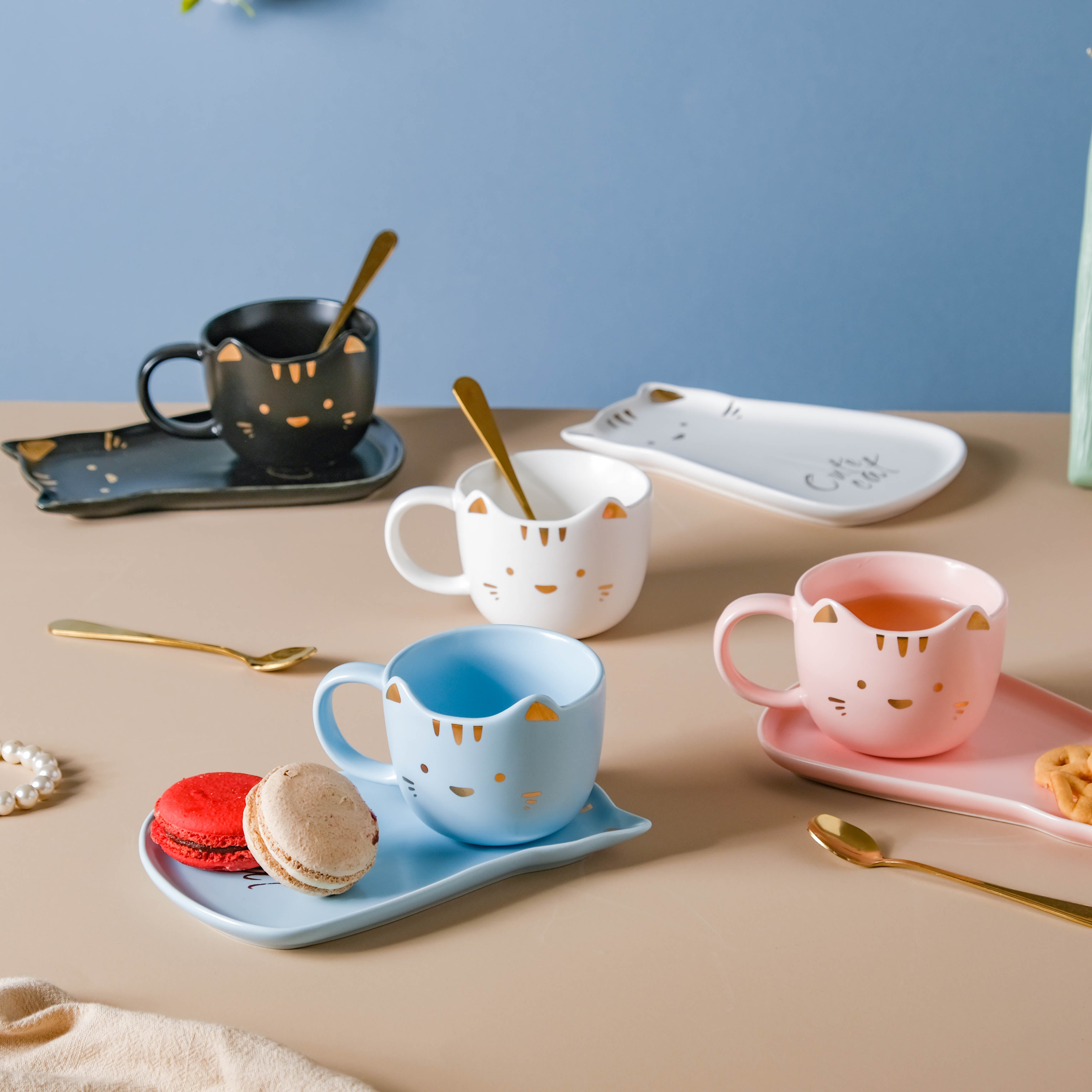 Nestasia Kitten Mug And Plate - view 4