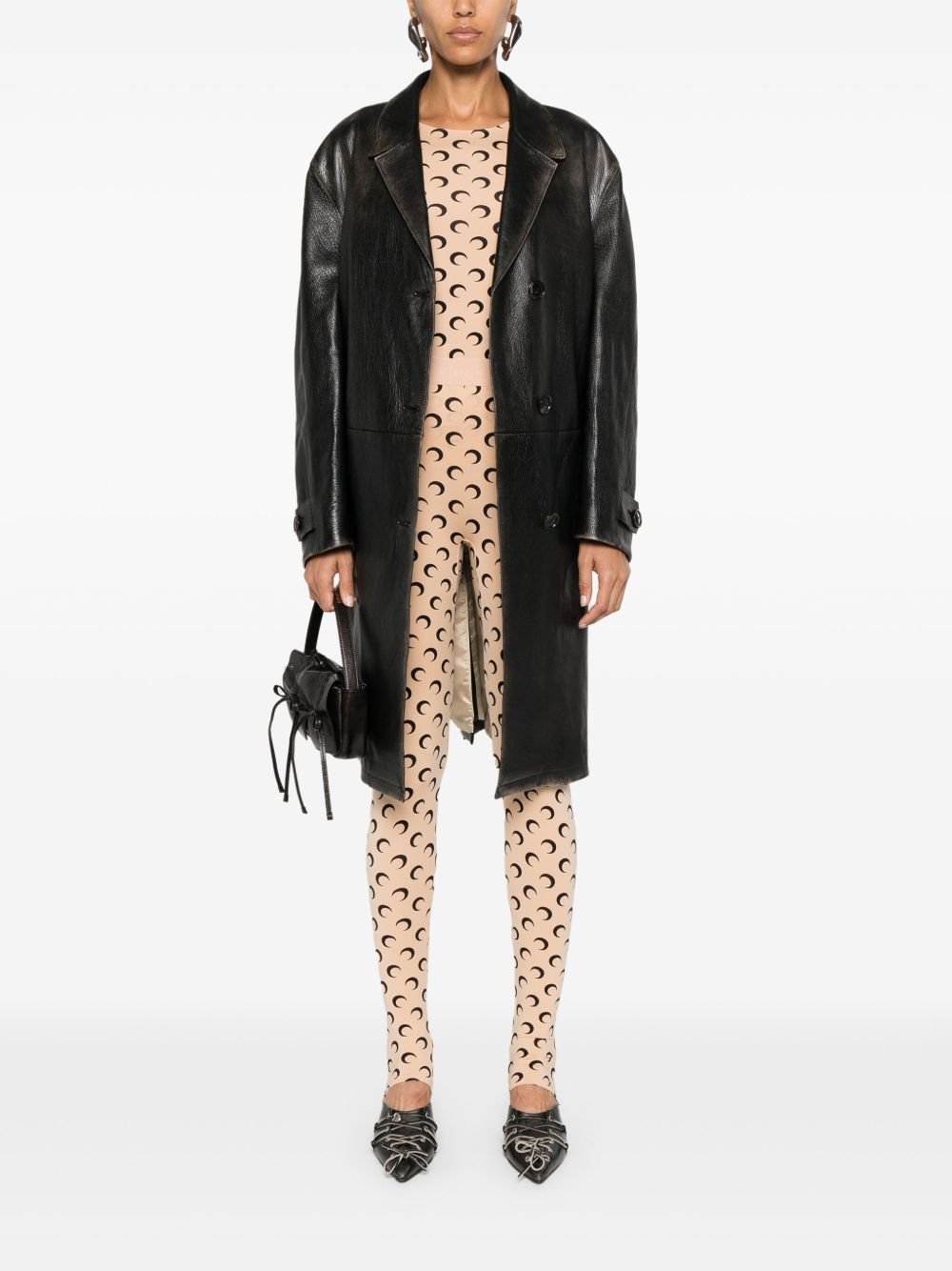 Marine Serre Moon leggings - view 2