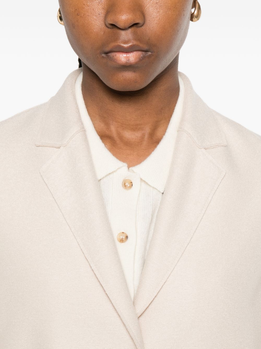 Harris Wharf London Wool coat – VIRGIN WOOL 100% - view 2
