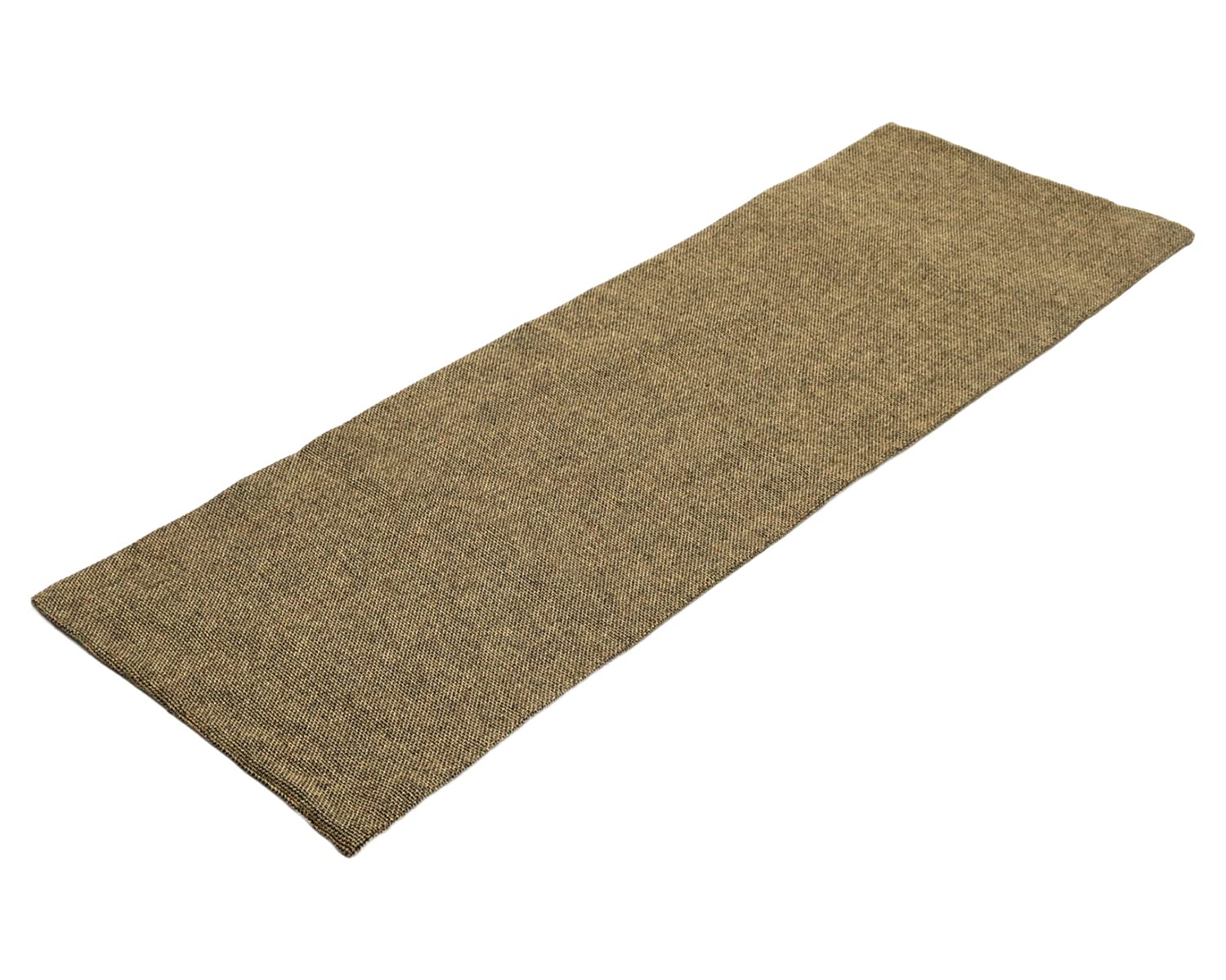 Kuber Industries Jute Table Runner for Living, Dinning, Office, Kitchen & Wedding 36" x 12" (Brown)