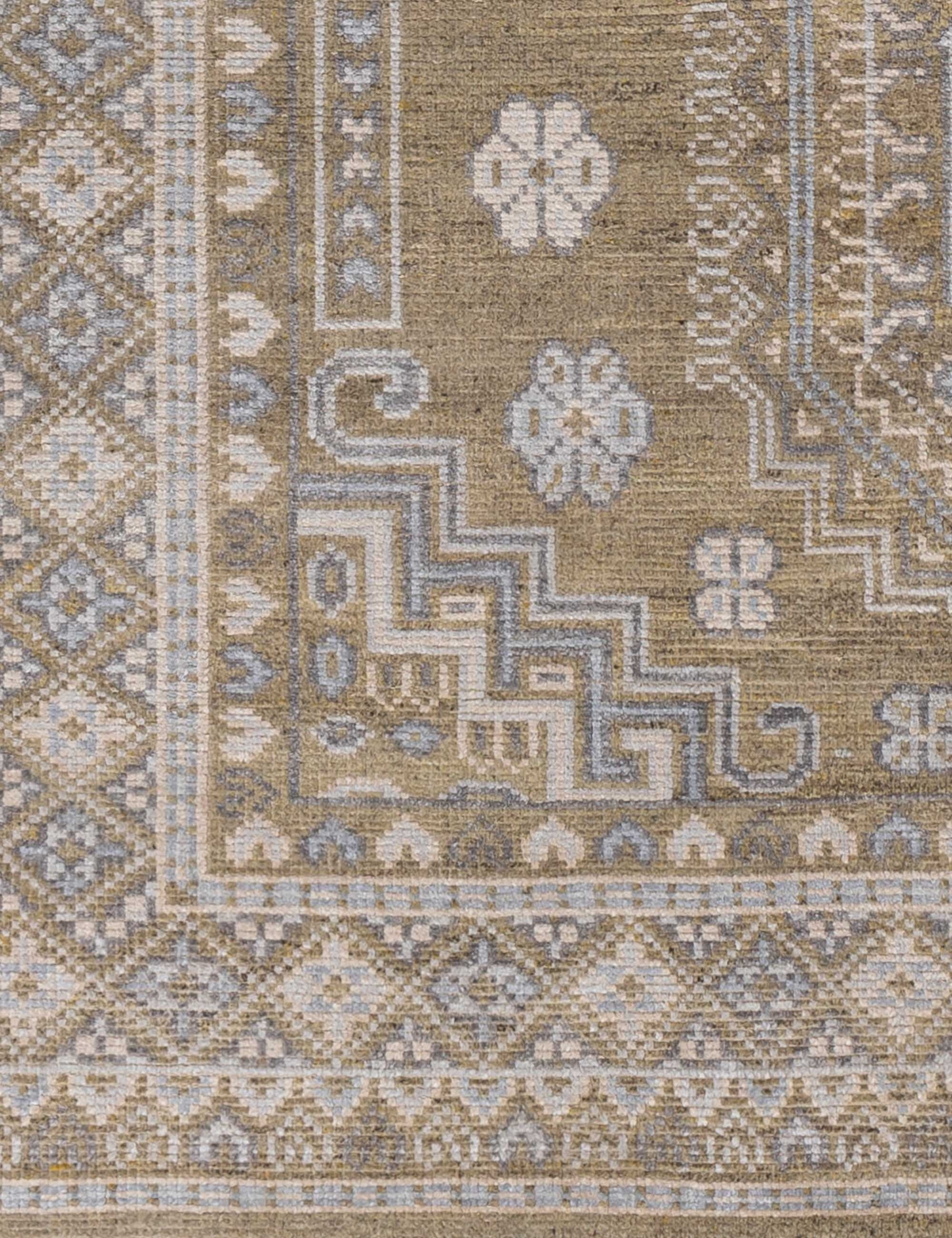 Lulu and Georgia Anahit Hand-Knotted Wool-Blend Rug - view 4