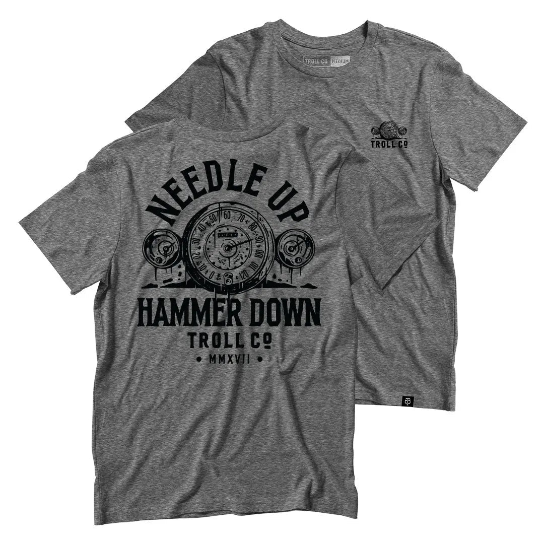 Radial Gas Pedal Tee – Dark Nickel