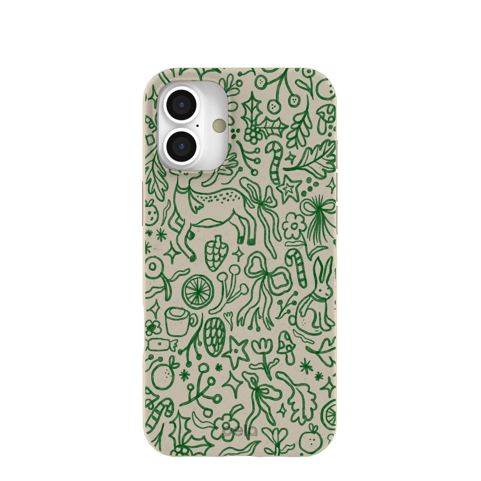 Pela Case London Fog Cozy Woodland iPhone 16 Plus Case