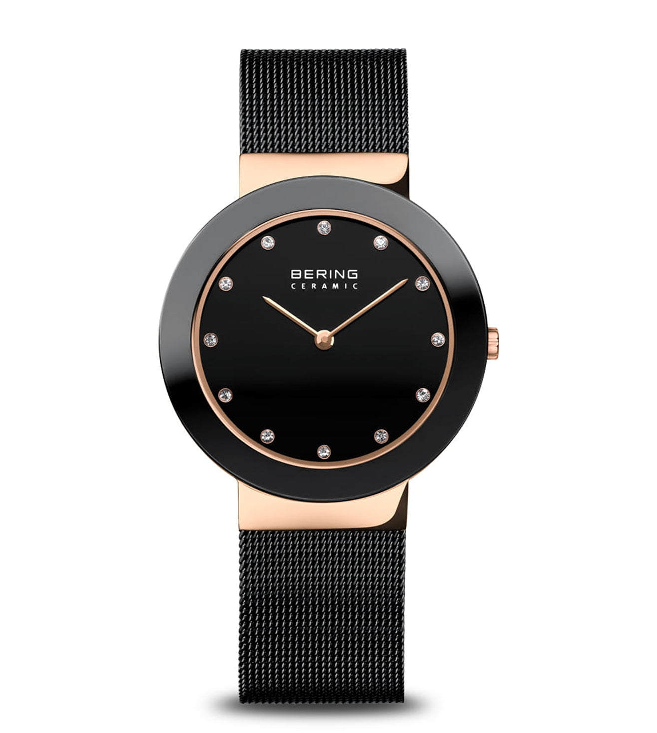 Bering Ceramic Black Dial Women 35mm - view 2