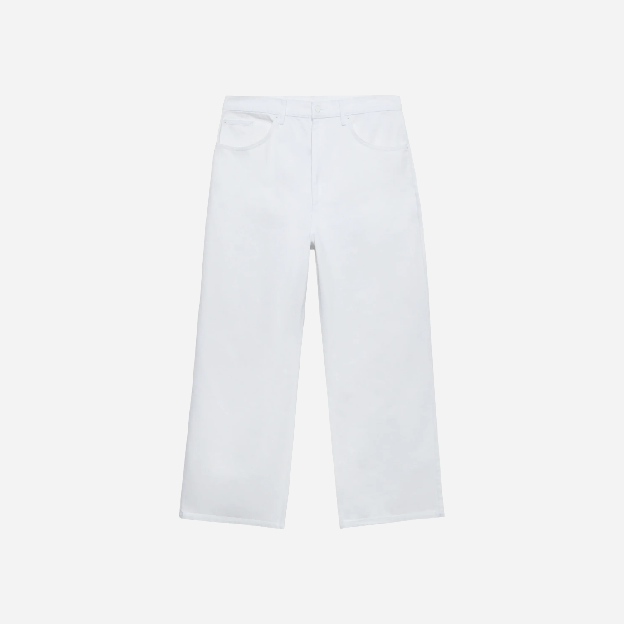 KHY Classic Low Rise Denim White