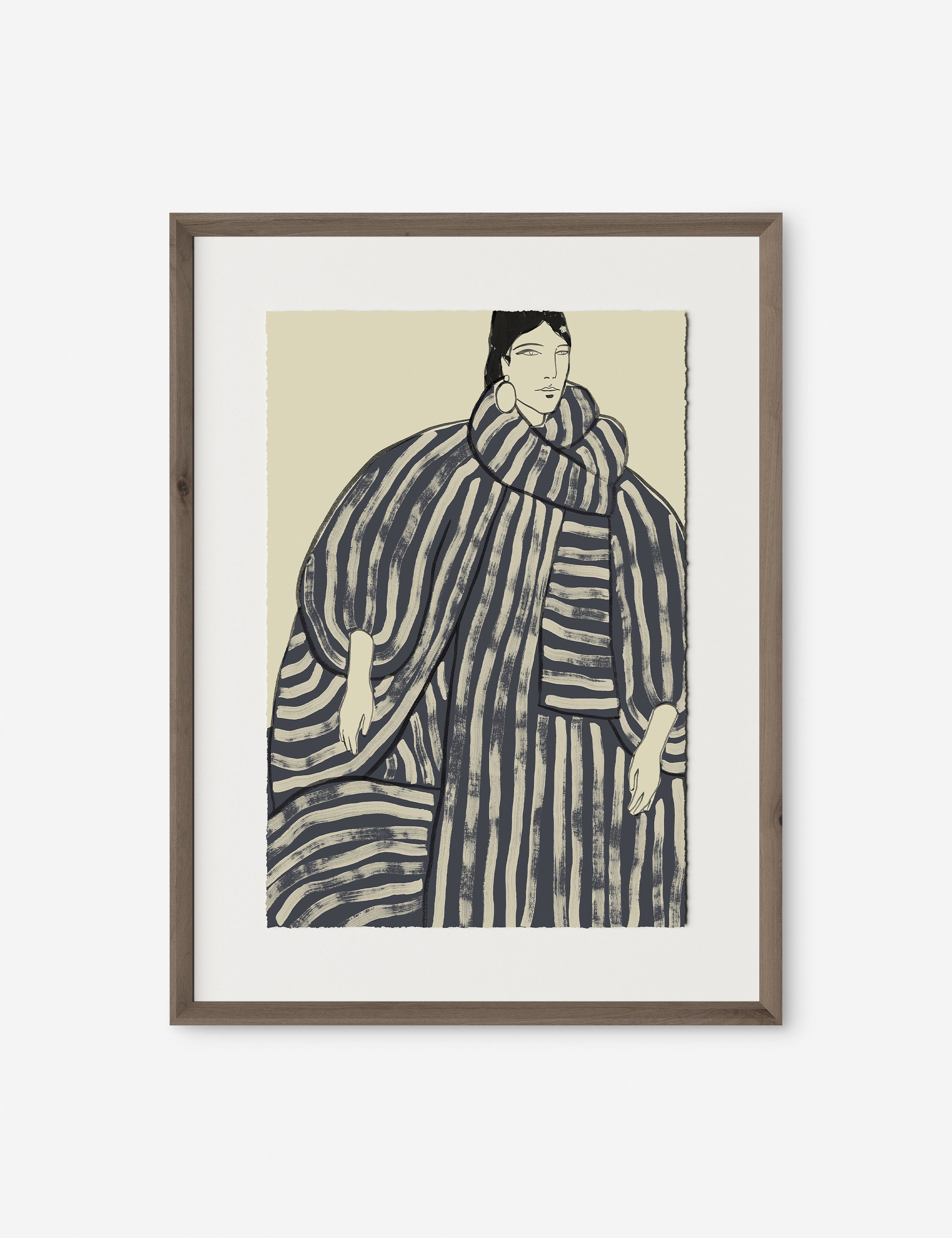 Lulu and Georgia Couture Girl — Edith Wall Art by Aurora Bell