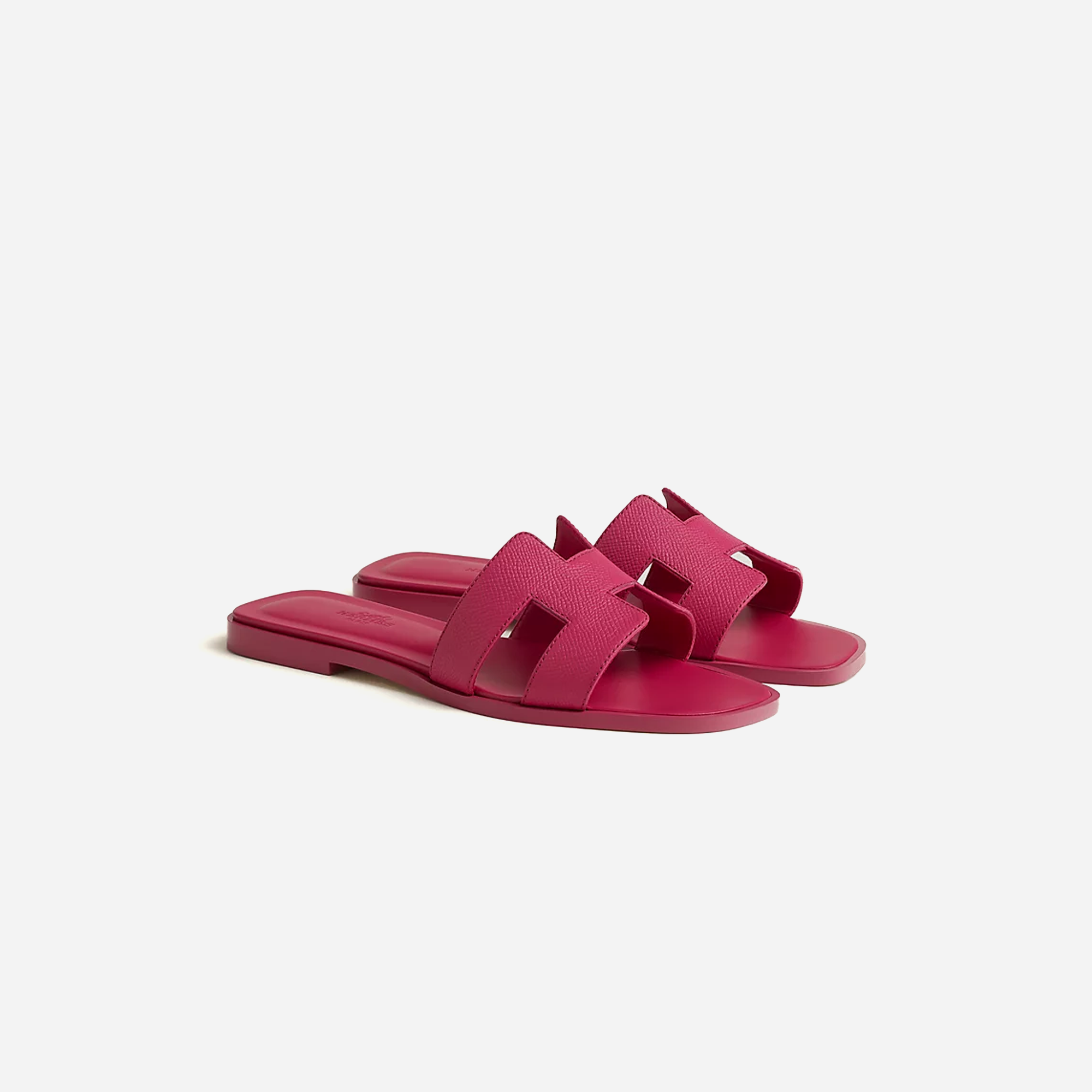 Hermes Oran sandal Rose Bougainvillier - view 2