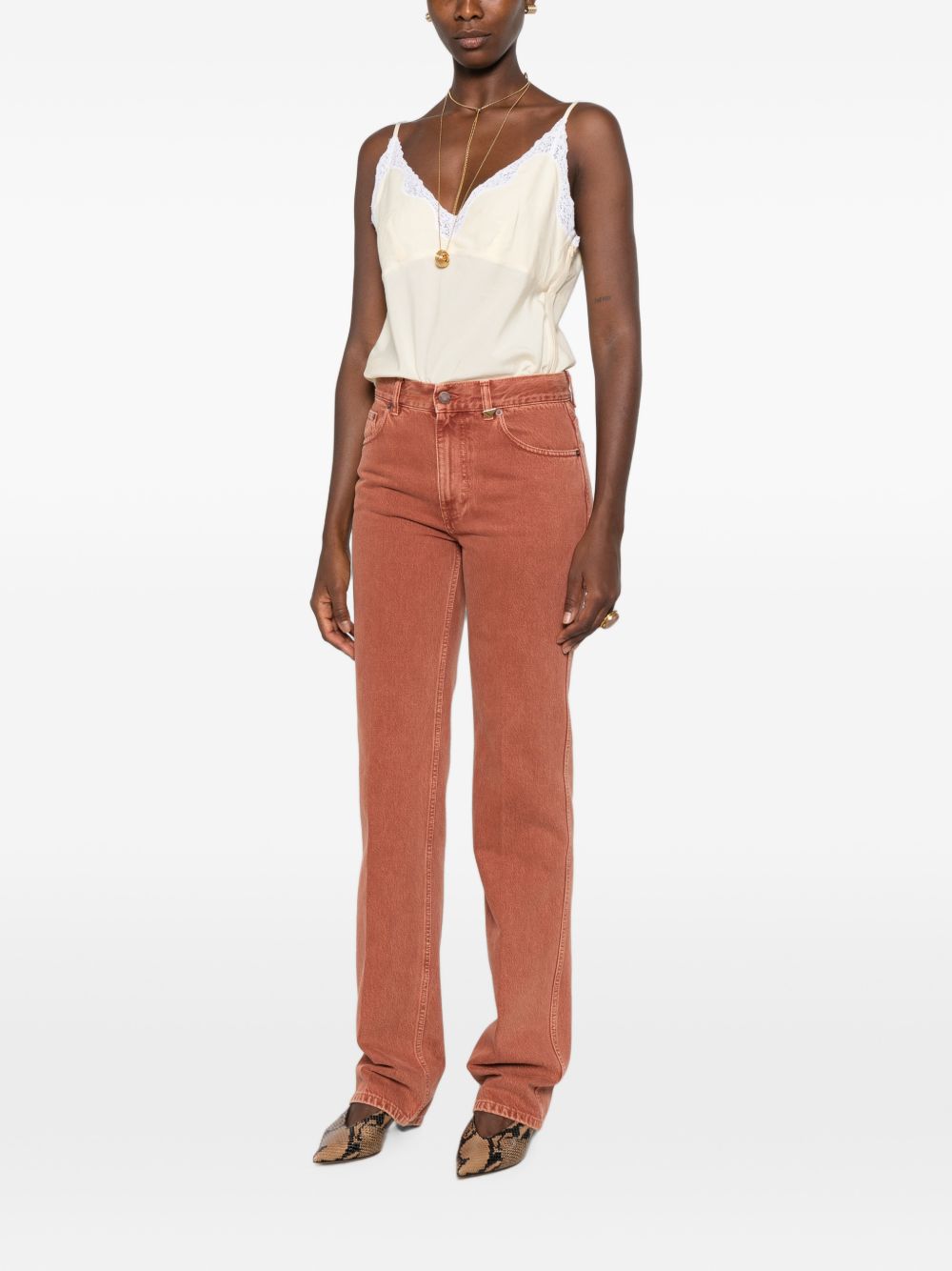 Chloé Chloe Jeans – Calf Leather 100% - view 5