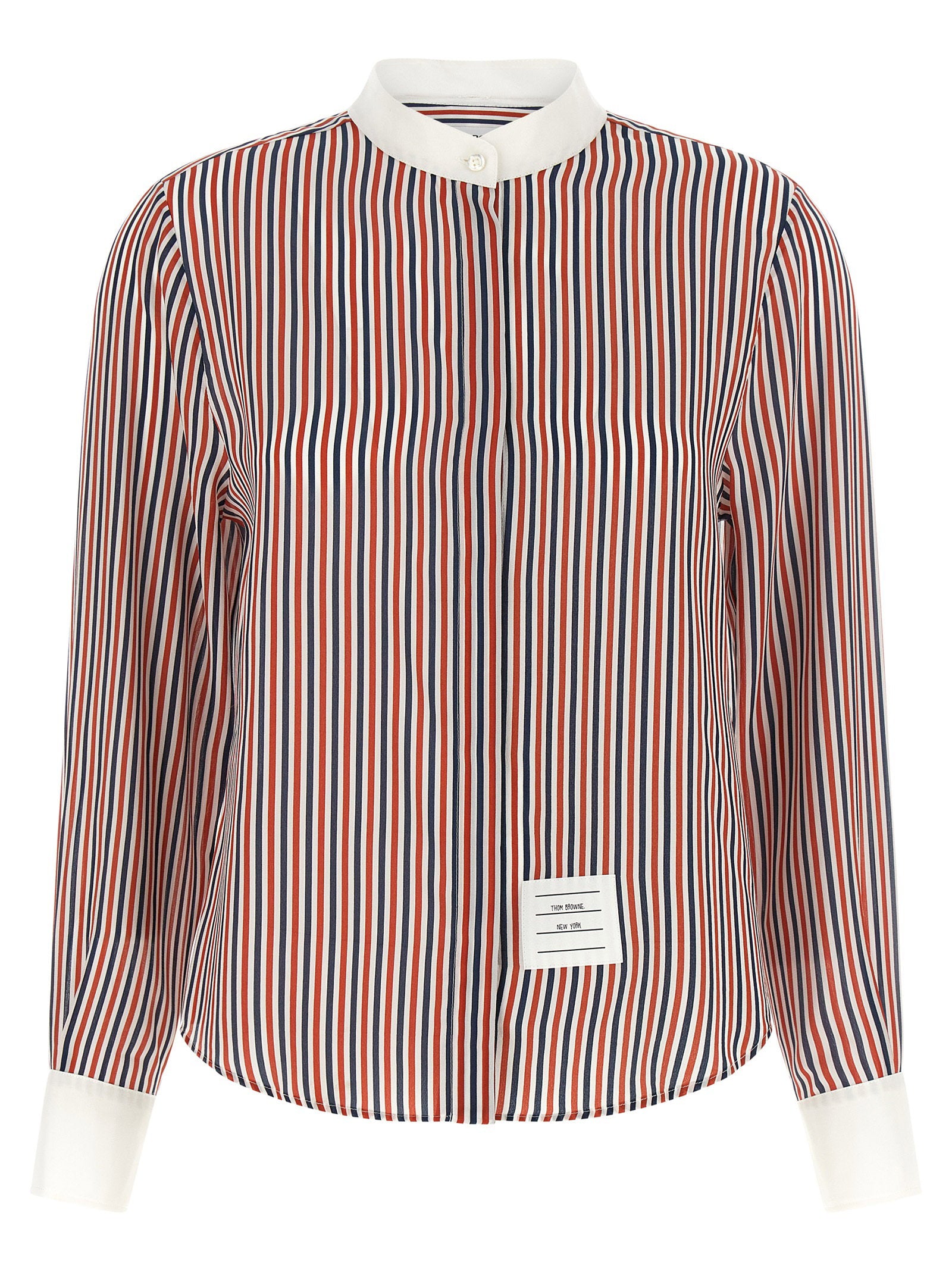 Thom Browne Removable Lavallière Collar Shirt - view 2