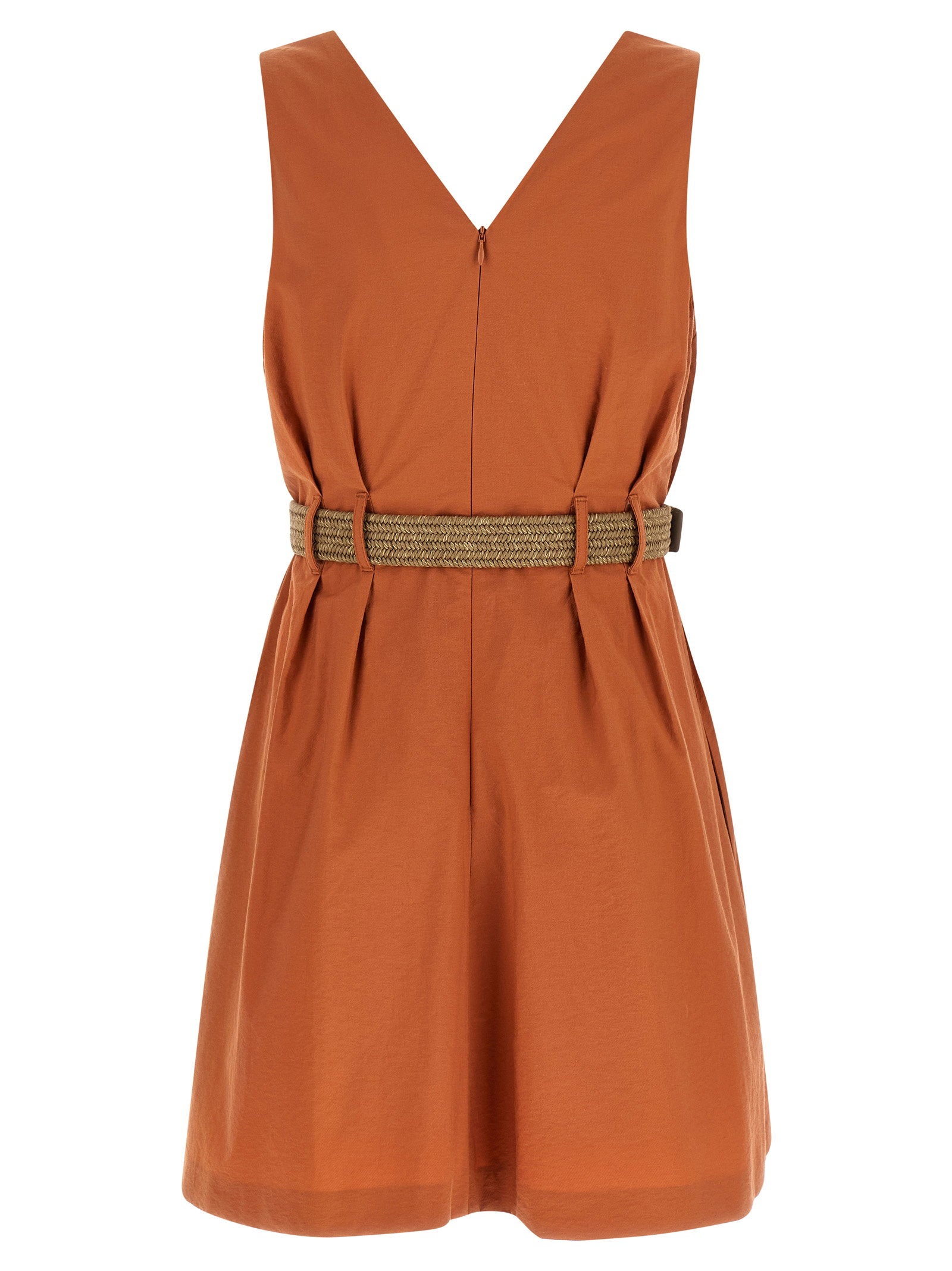 Brunello Cucinelli Texture Twill Dress - view 2