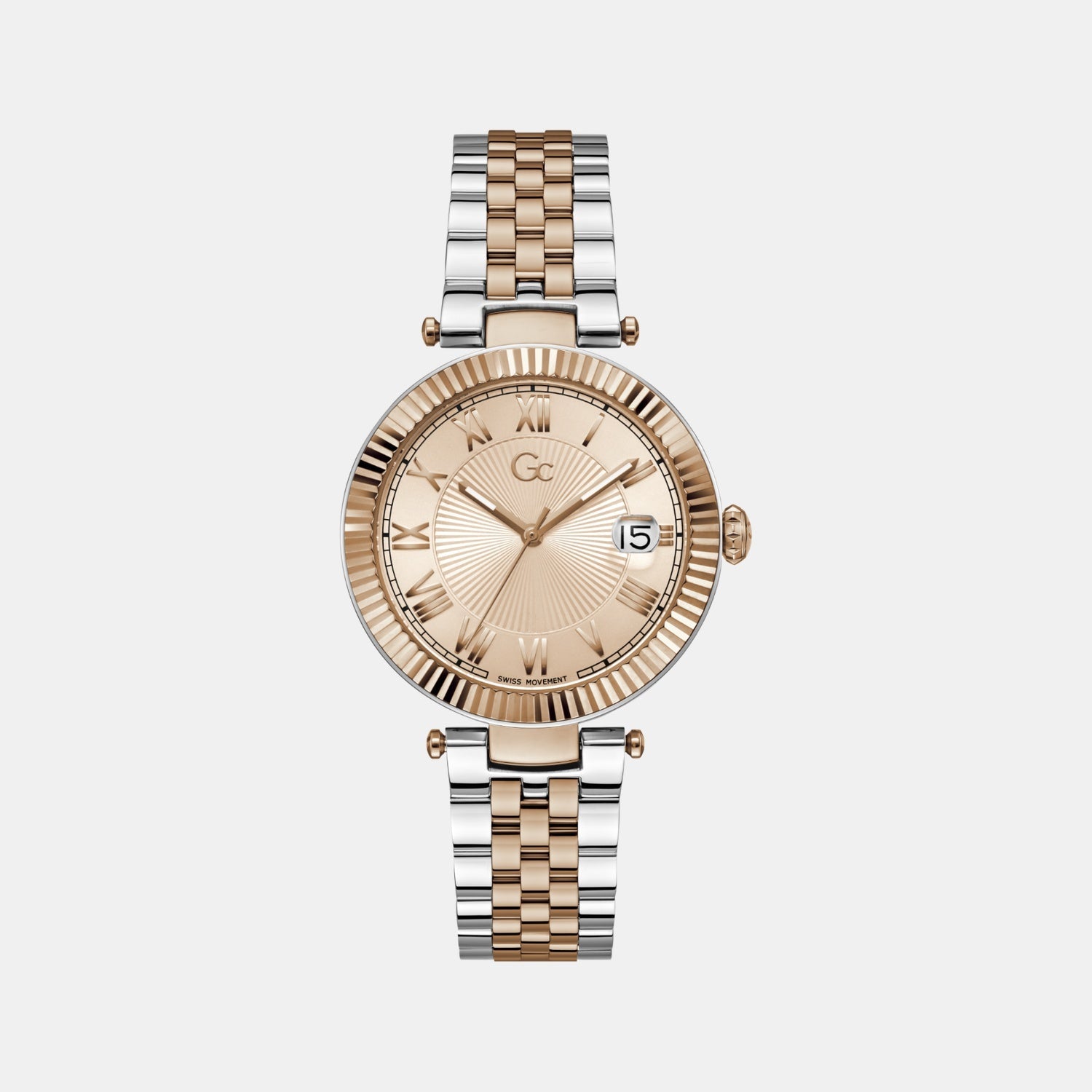 GC Flair Women Quartz Rose Gold Dial Analog Stainless Steel Watch Z36001L3MF