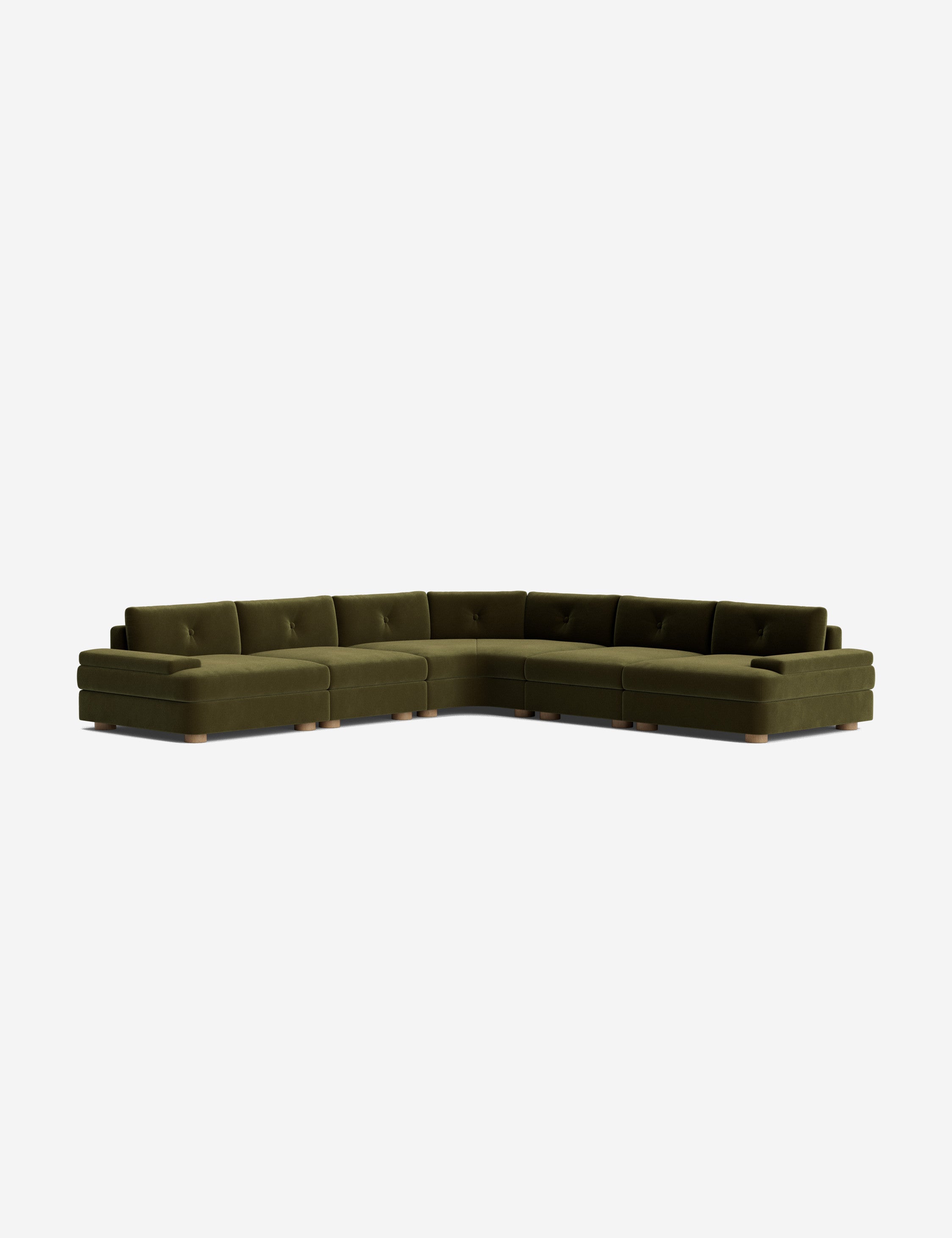 Lulu and Georgia Hill Modular Corner Sectional Sofa - view 8