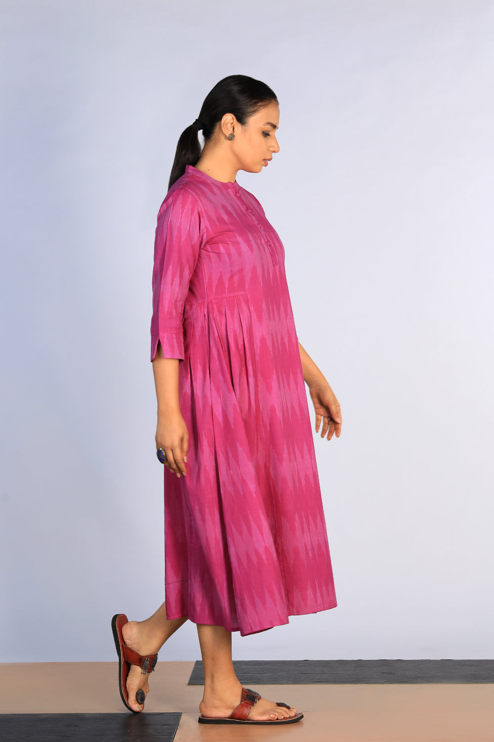 Kalanjali Ethnics Cotton Pochampally Ikat dress - view 4