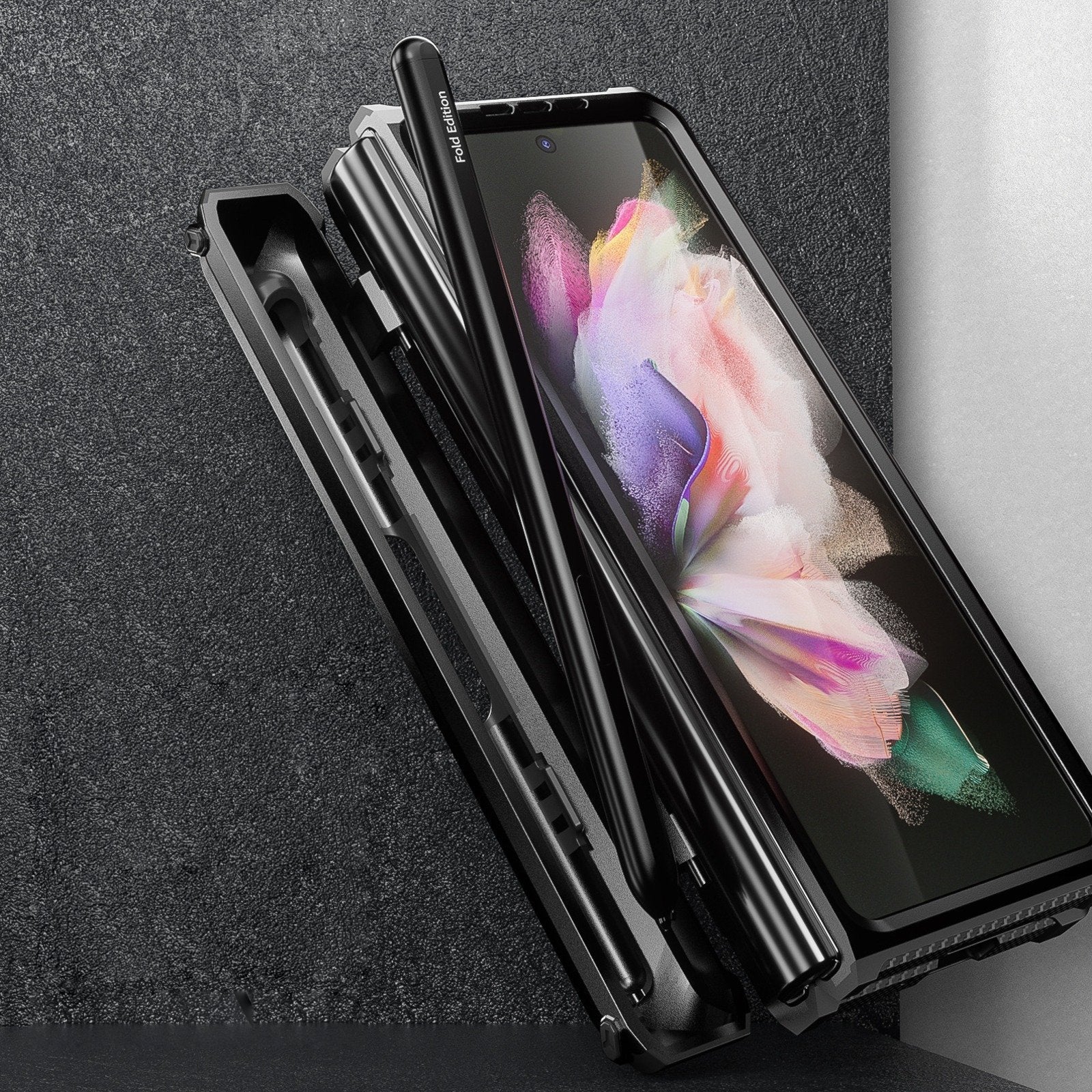 Million Cases Matrix Hinge Shield Kickstand Case With Pen Slot - Samsung - view 11