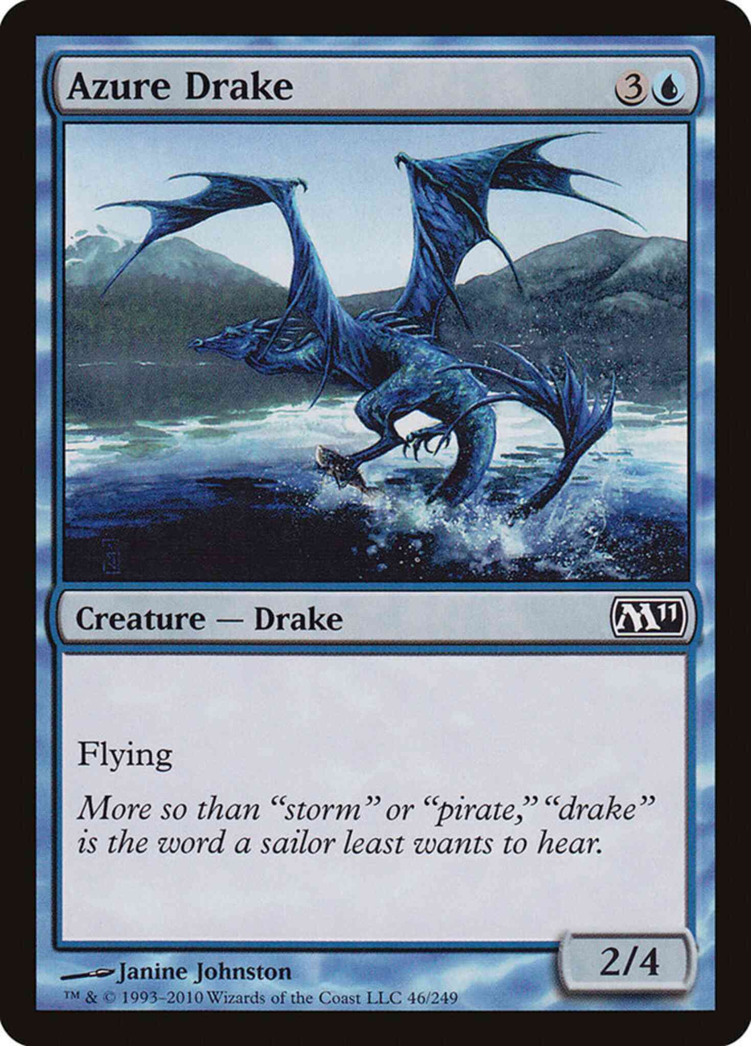 Drake 46 magic – Azure Drake [46] [Magic 2011] [Non-Foil]