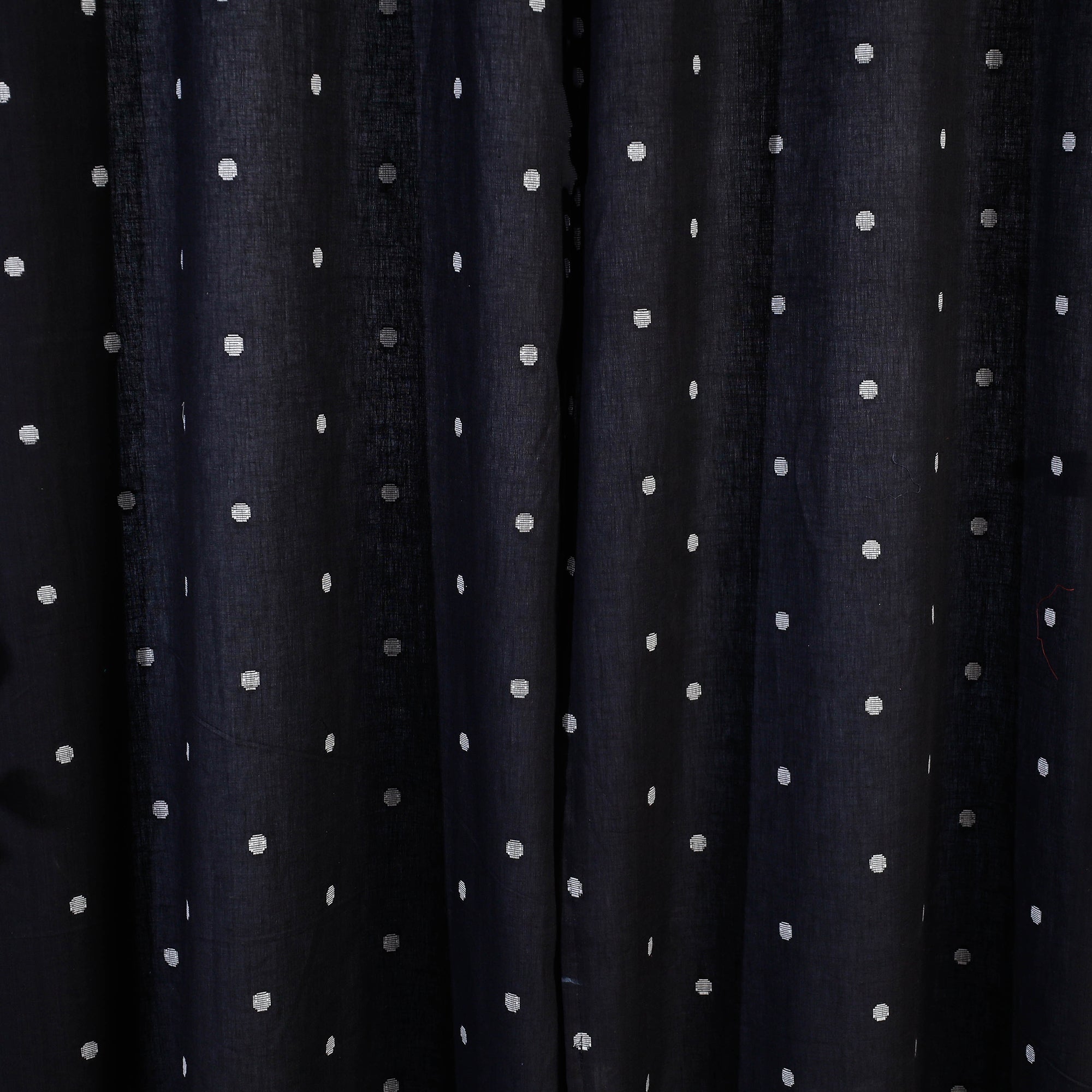 NOORI BAZAR Black - Jacquard Weave Cotton Door Curtain (7 x 3 Feet) (single piece) - view 3