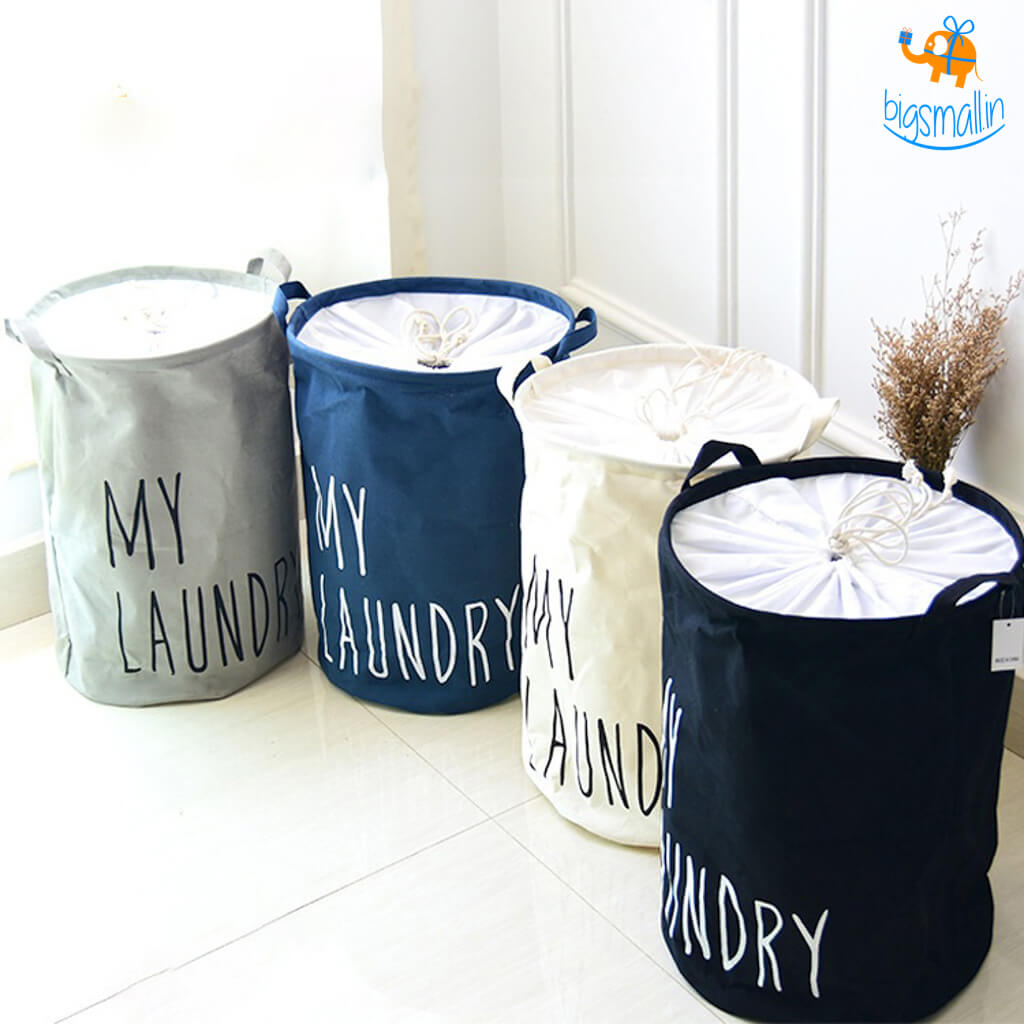 Artnery Cloth Laundry Basket - view 6
