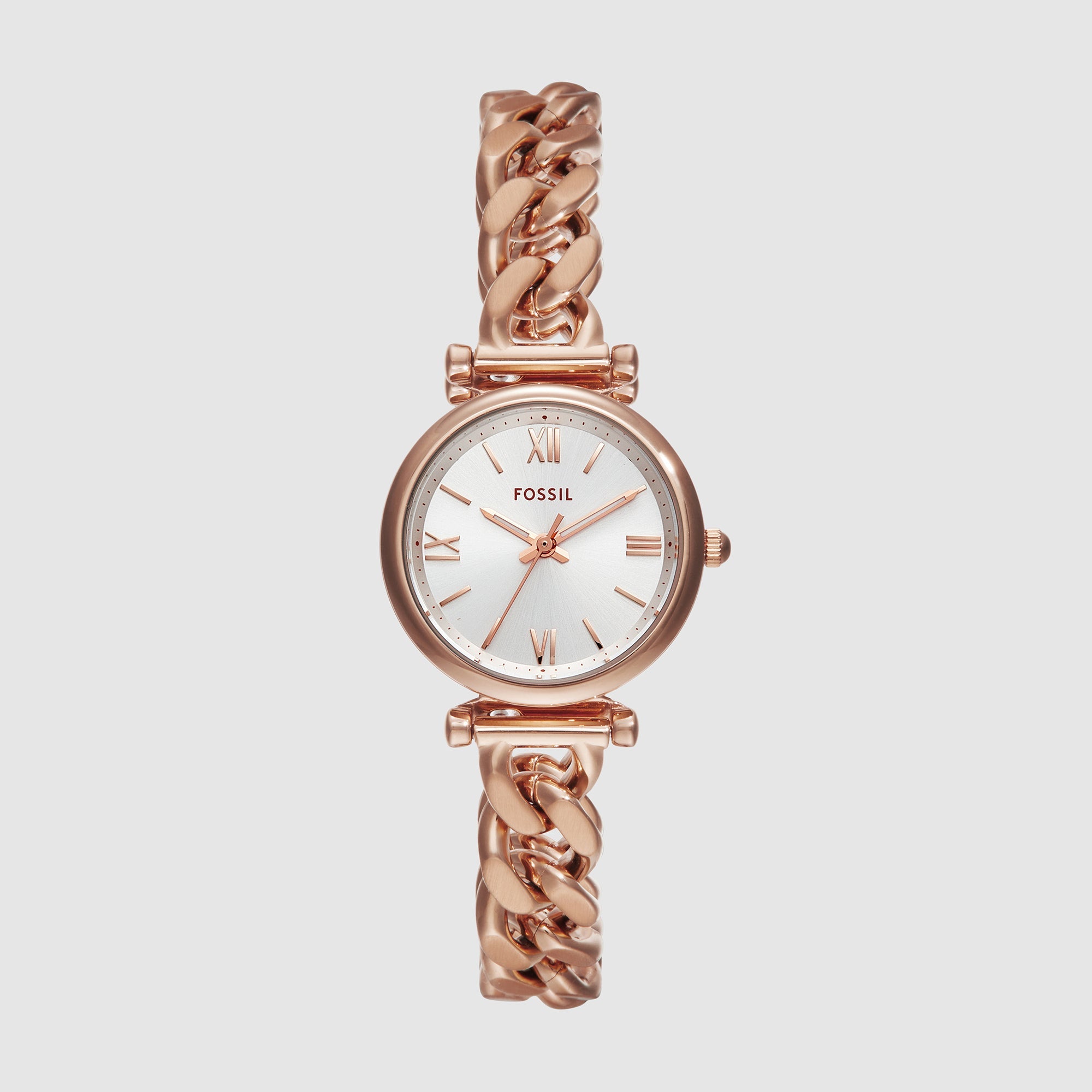 Fossil Carlie Women Quartz Silver Dial Analog Stainless Steel Watch ES5330 - view 2