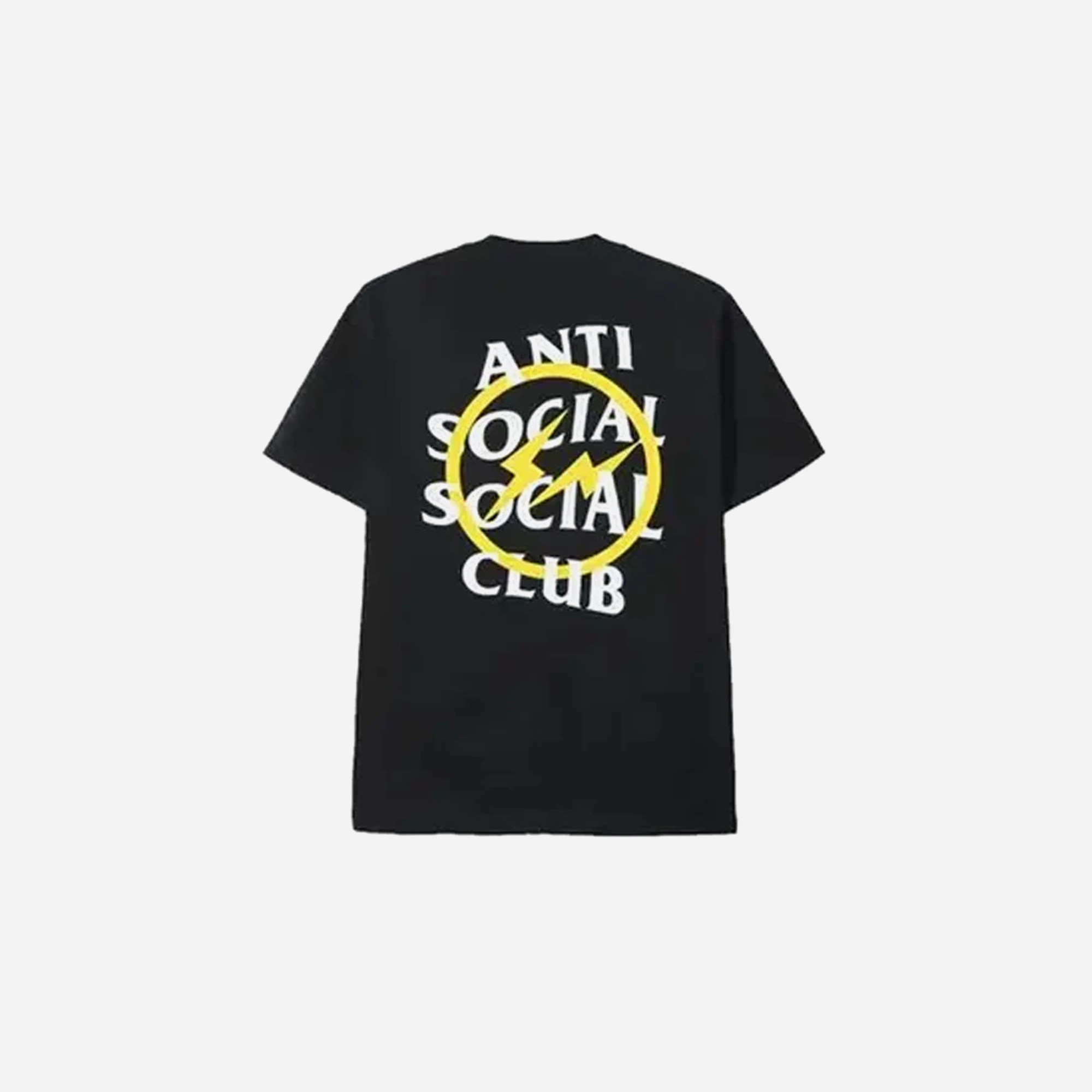 Anti Social Social Club x Fragment Tee Yellow - view 2
