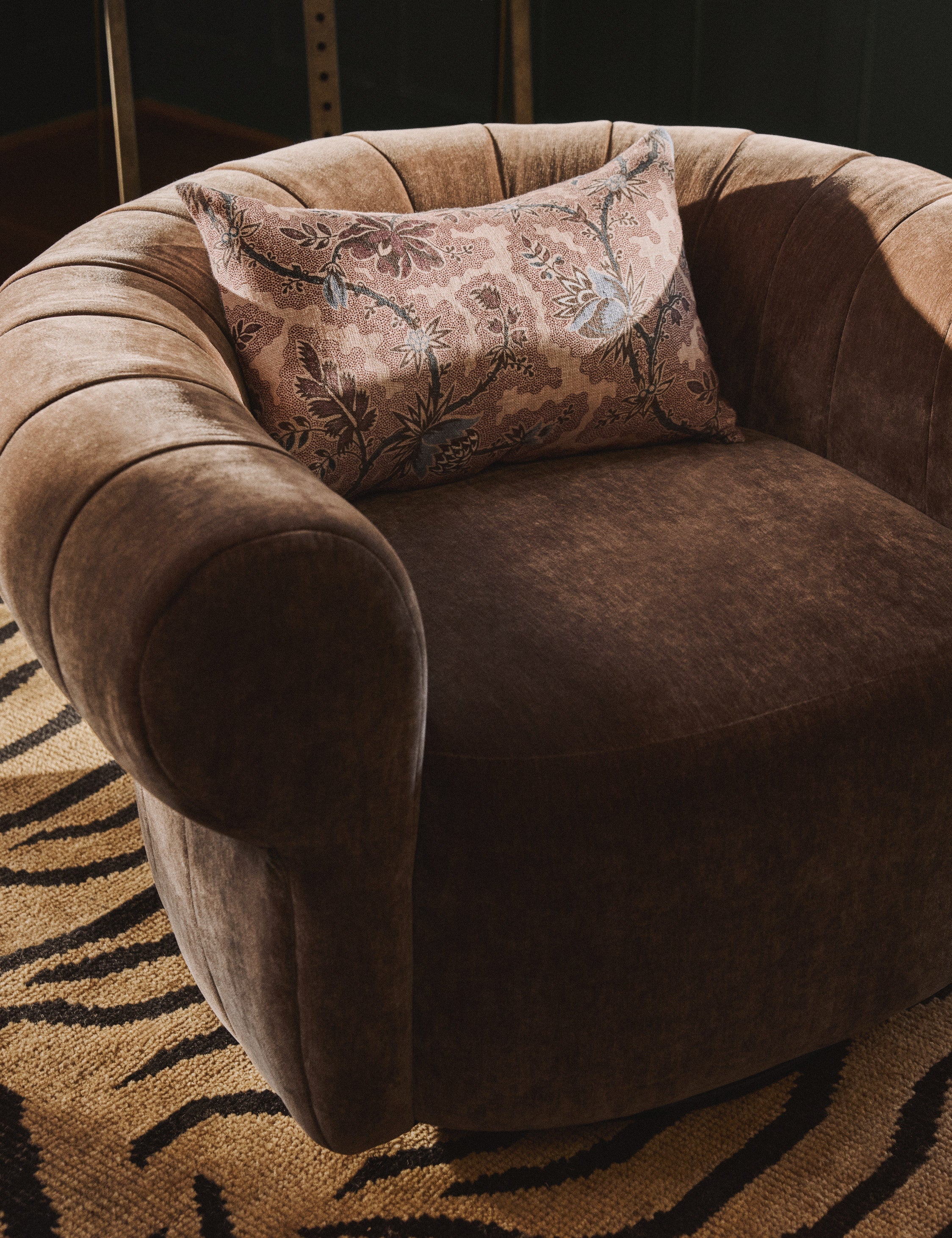 Lulu and Georgia Basque Swivel Chair - view 215