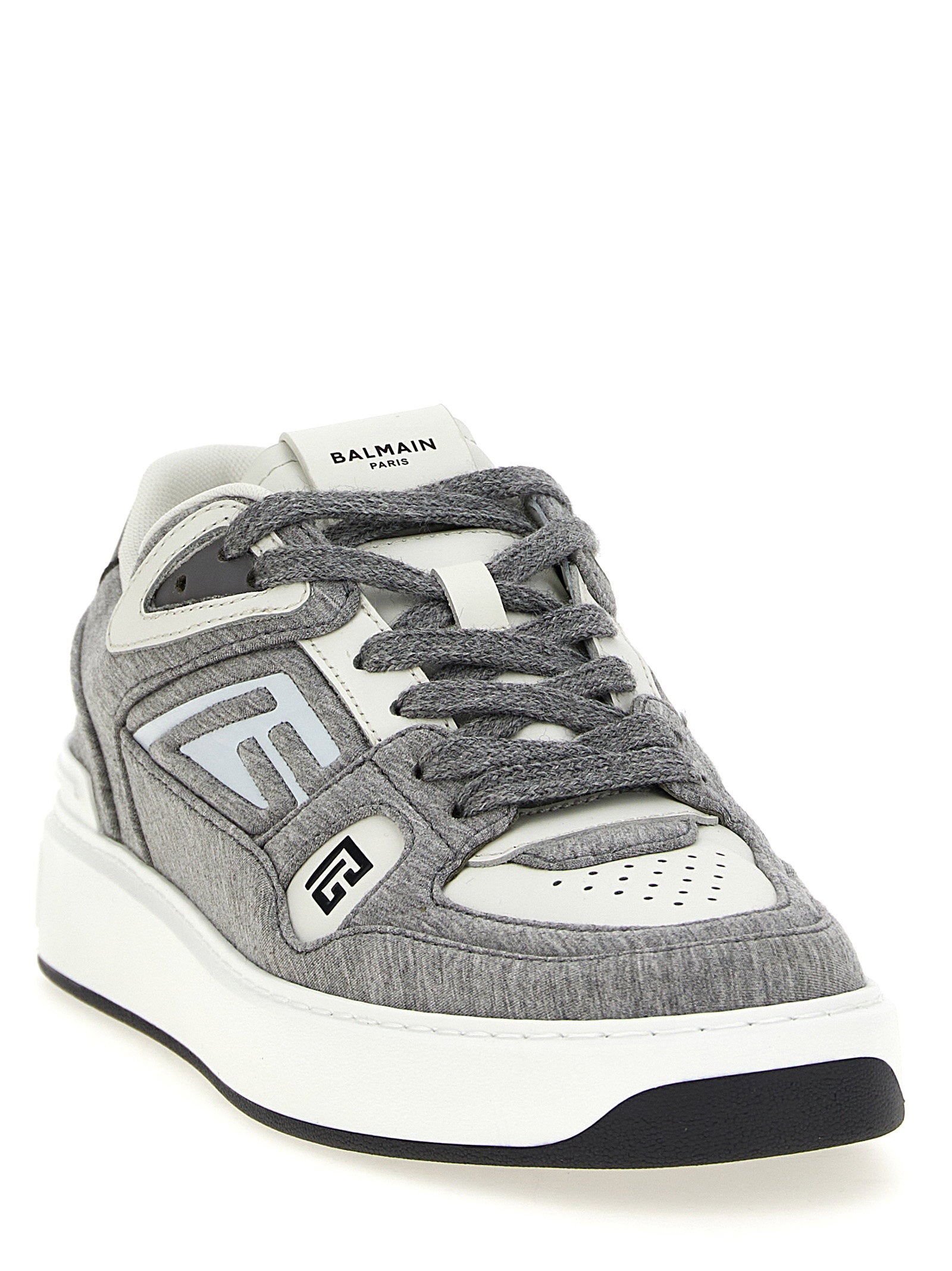 Balmain B-court Skate Sneakers – 75% pl 20% ra 5% pu - view 2