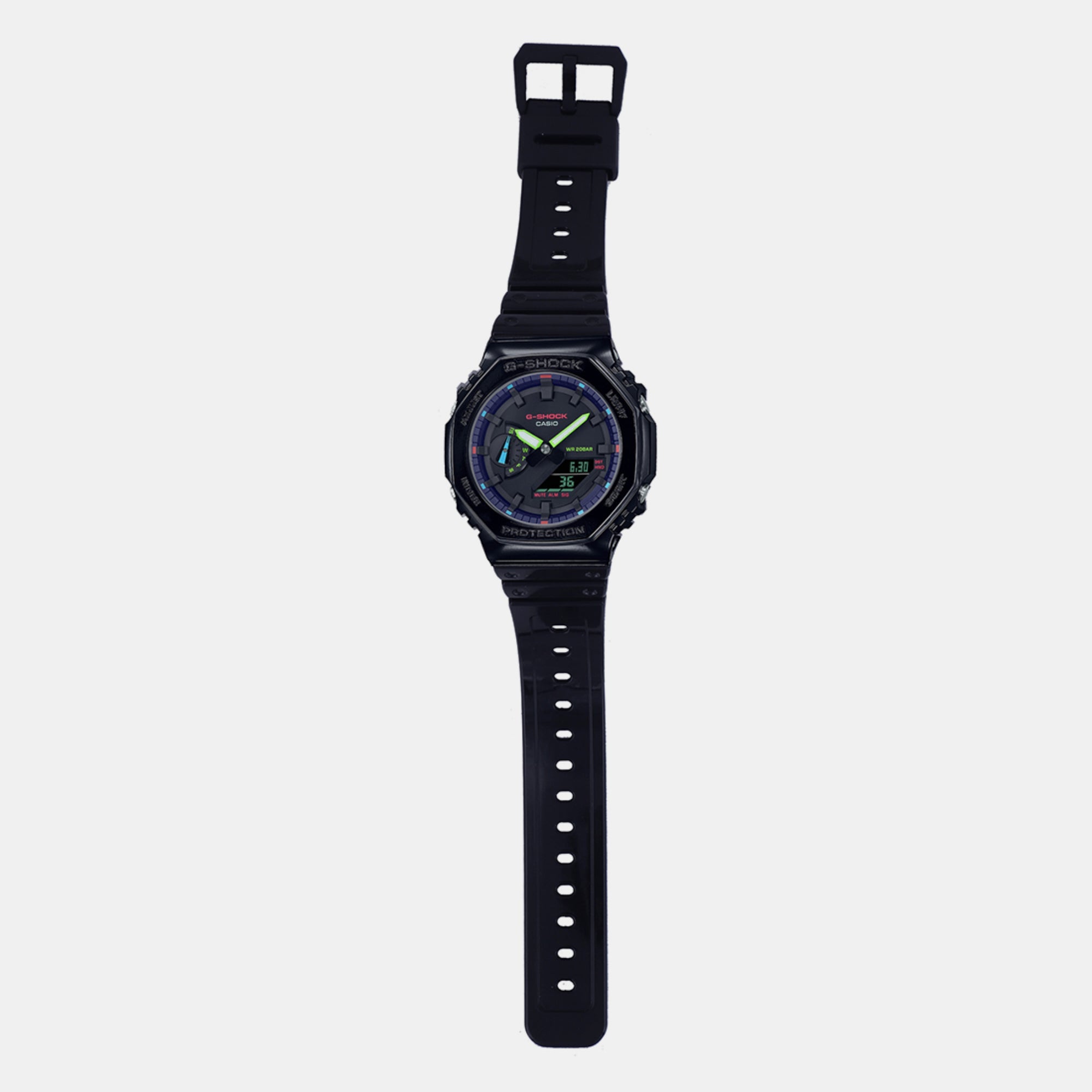 Casio G-Shock Men Quartz Black Dial Analog-Digital Resin Watch G1367 - view 5