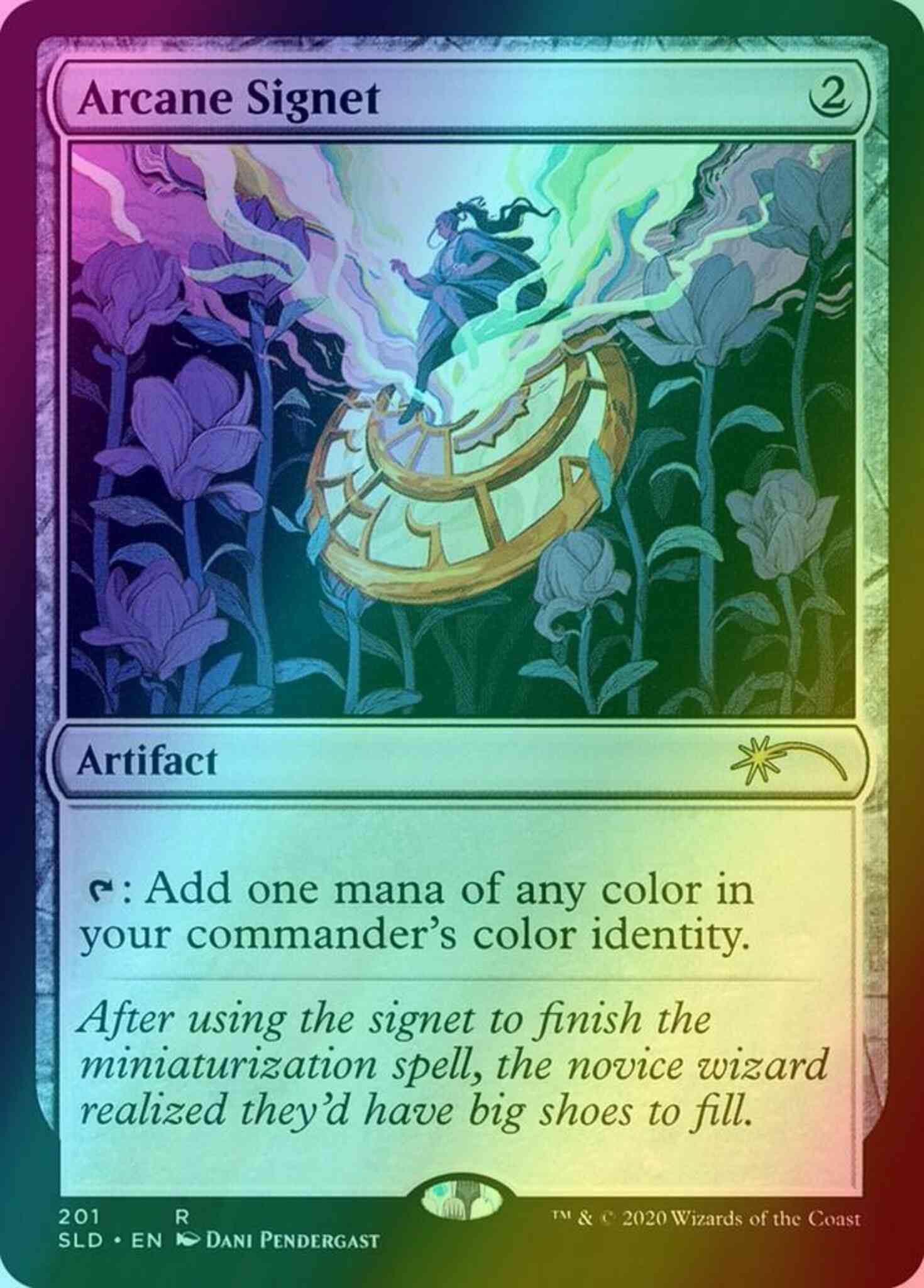 Arcane signet 0201 – Magic Arcane Signet [0201] [A Box of Rocks] [Secret Lair Drop] [Foil]