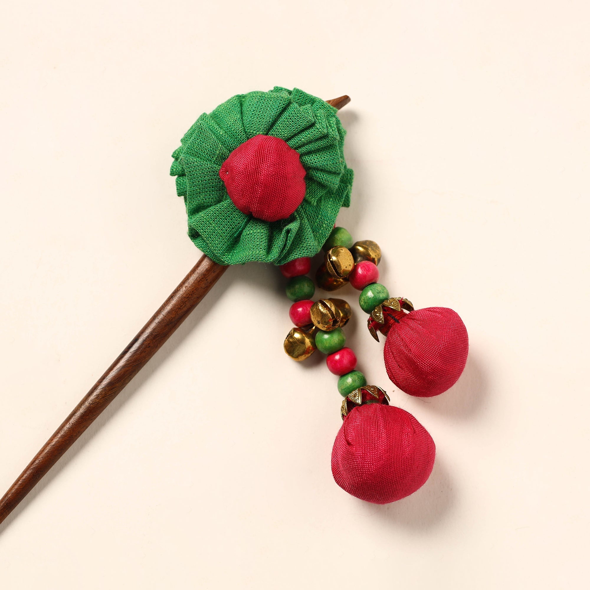JALPARI Handmade Crochet Wooden Juda Stick 12 - view 2