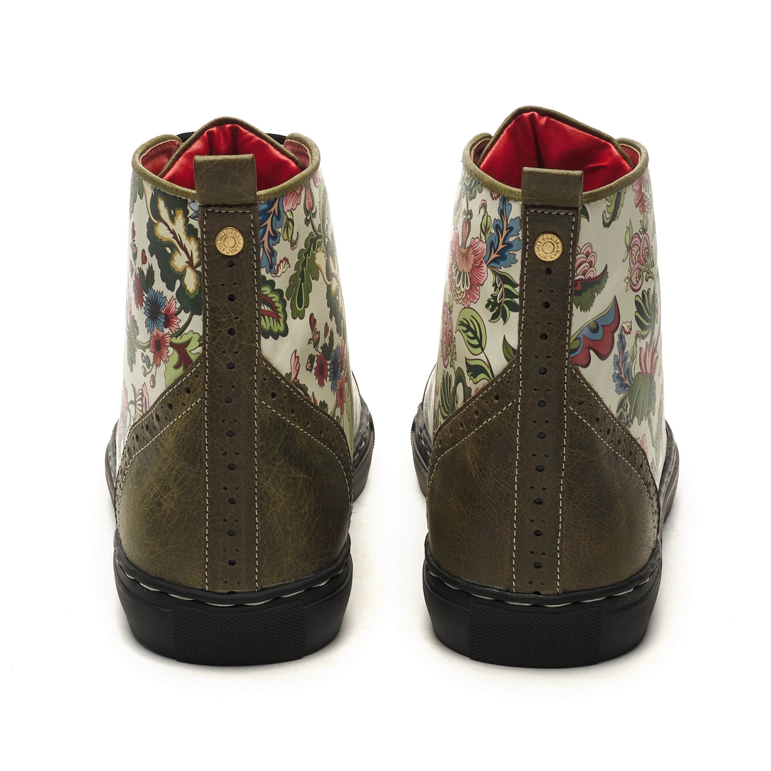 Banjaaran India Bageecha High-Tops Women – Olive - view 4