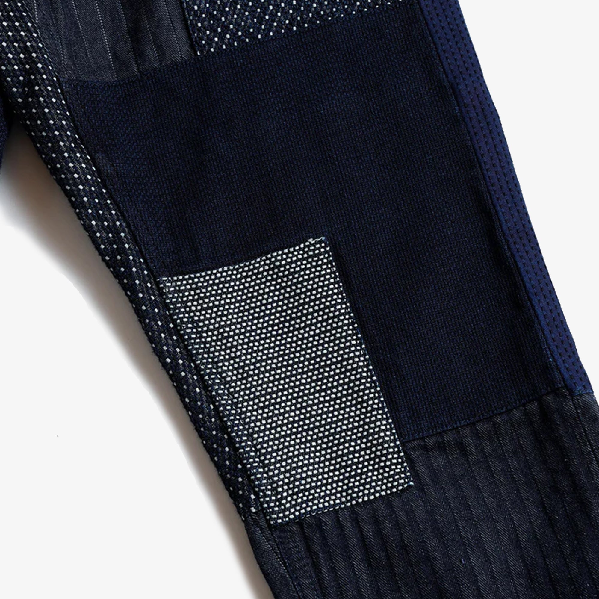 Fdmtl | Patchwork Pants Rinse { Indigo - view 3