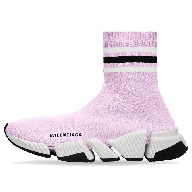 Speed 2 0 – Balenciaga Speed 2.0 Stripped Pink (Women'S)
