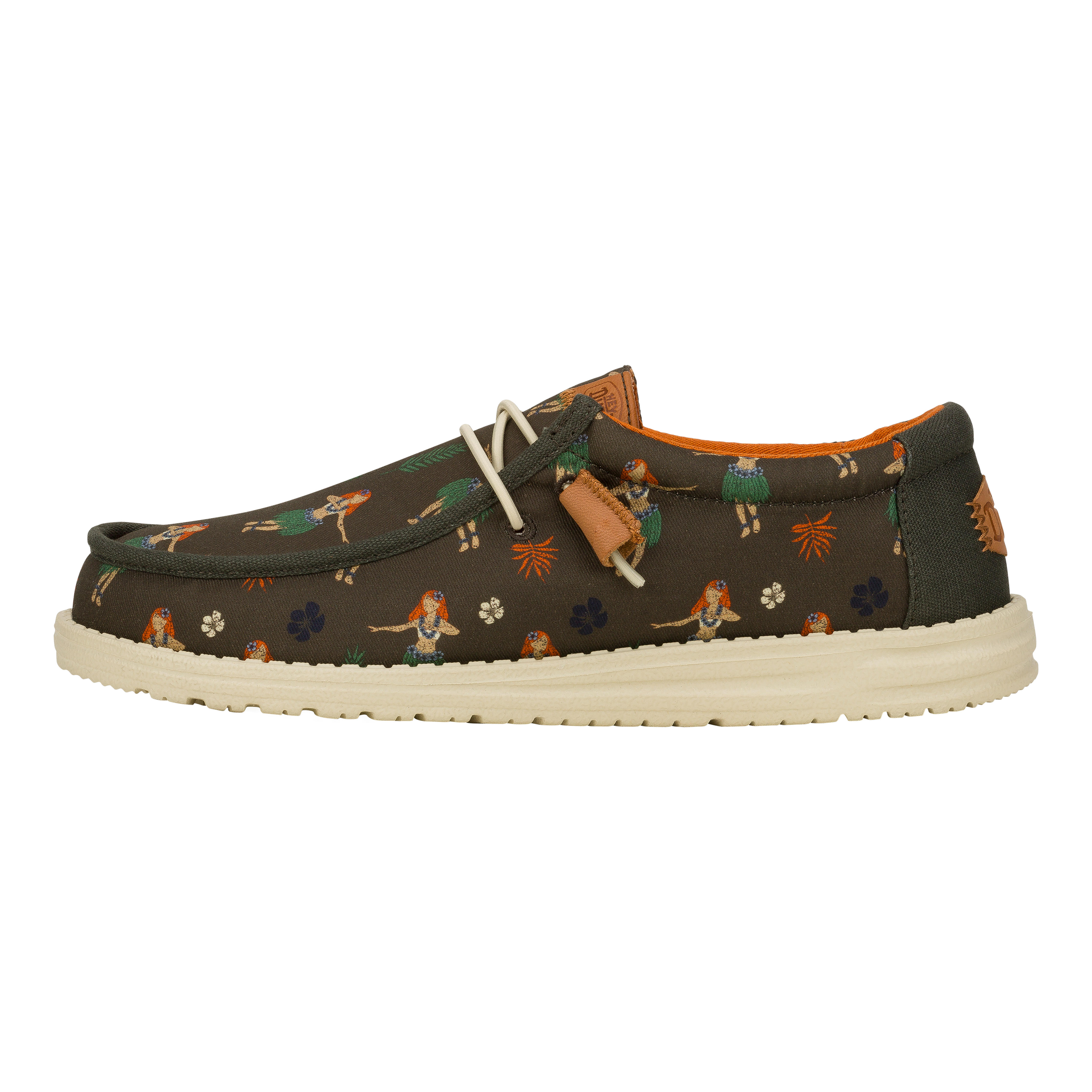 HEYDUDE shoes Wally Luau - Black – Men's