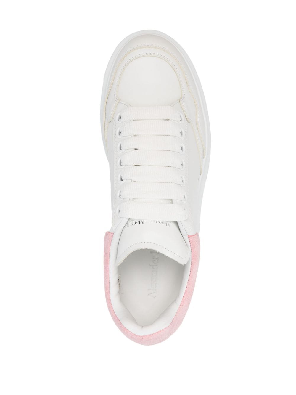Alexander McQueen oversized leather sneakers - view 2